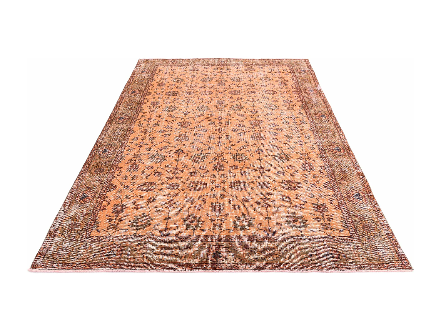 Tapis de laine 178x277 brun Ultra Vintage
