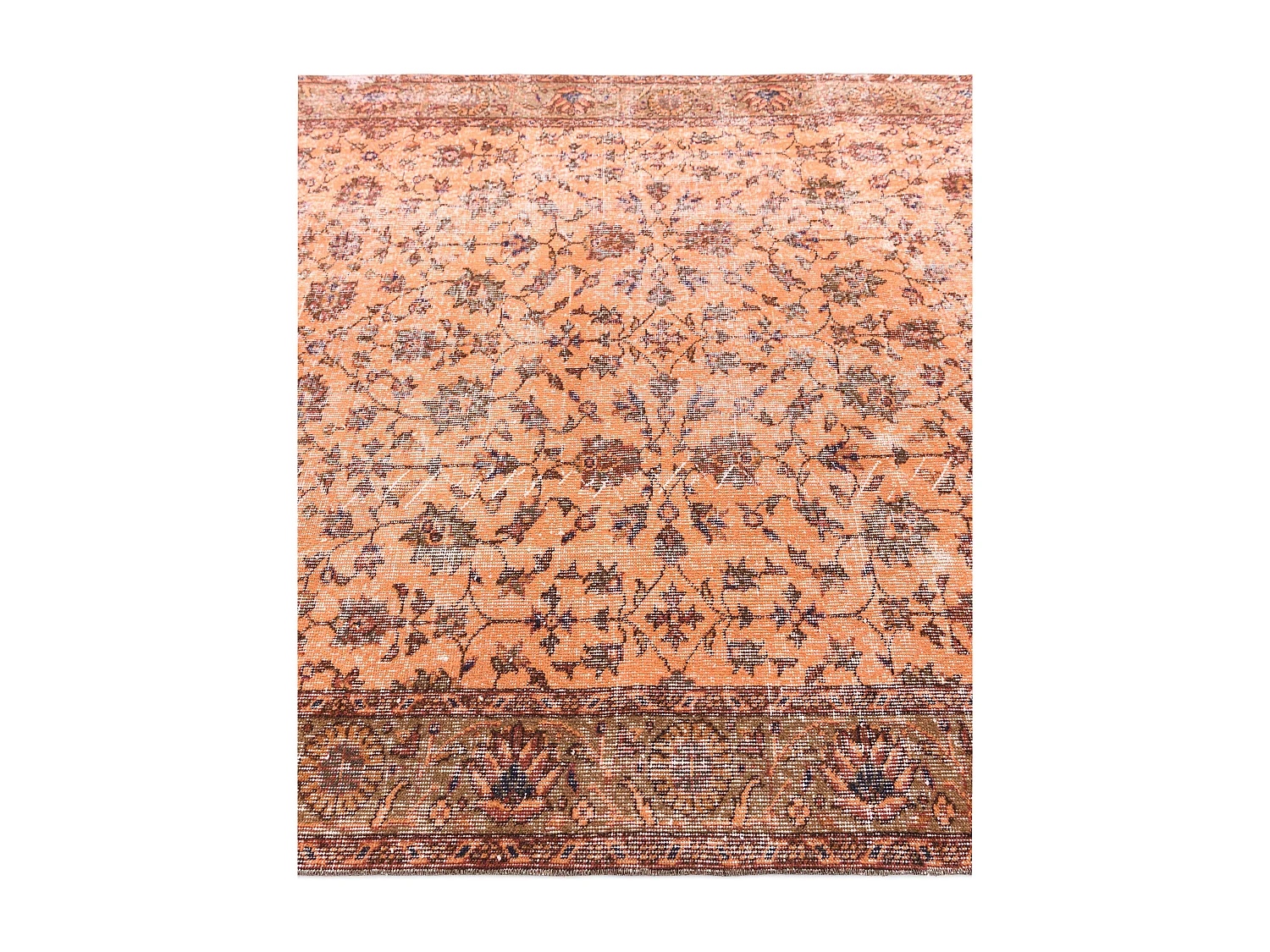 Tapis de laine 178x277 brun Ultra Vintage