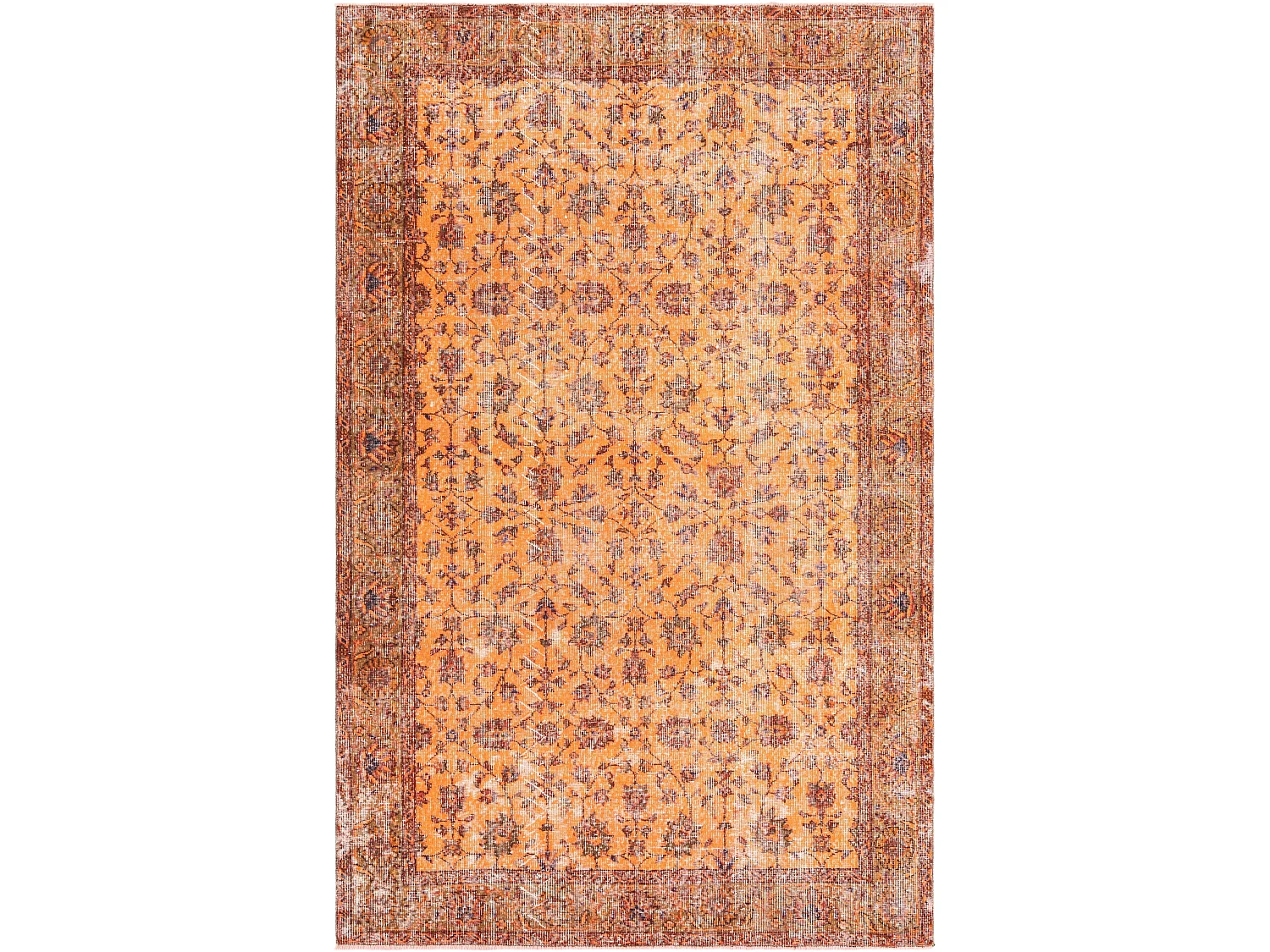 Tapis de laine 178x277 brun Ultra Vintage