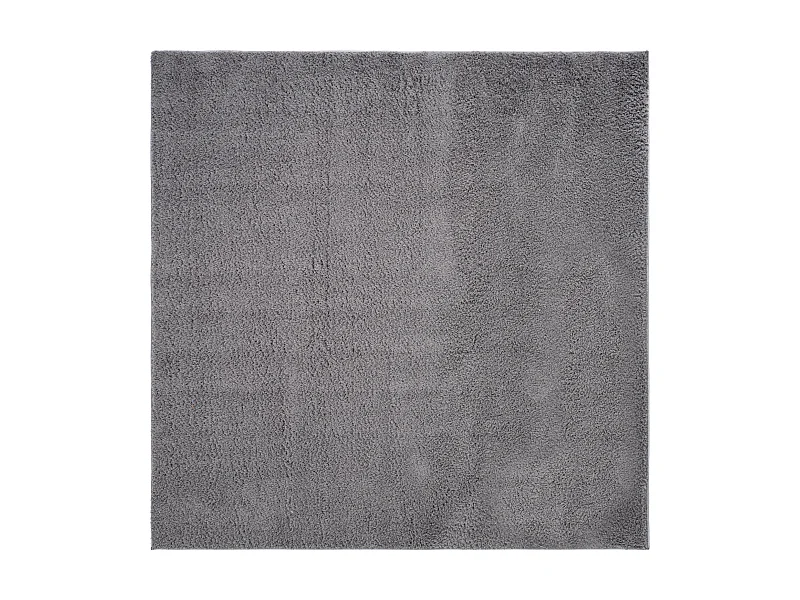 Hochflorteppich 240x240 Grau Luzern