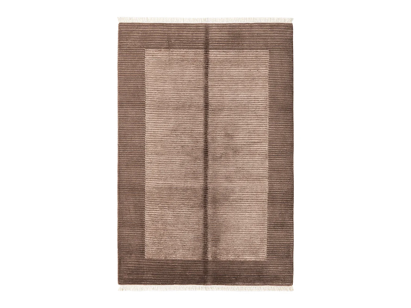 Tapis de laine 119x180 brun Darya