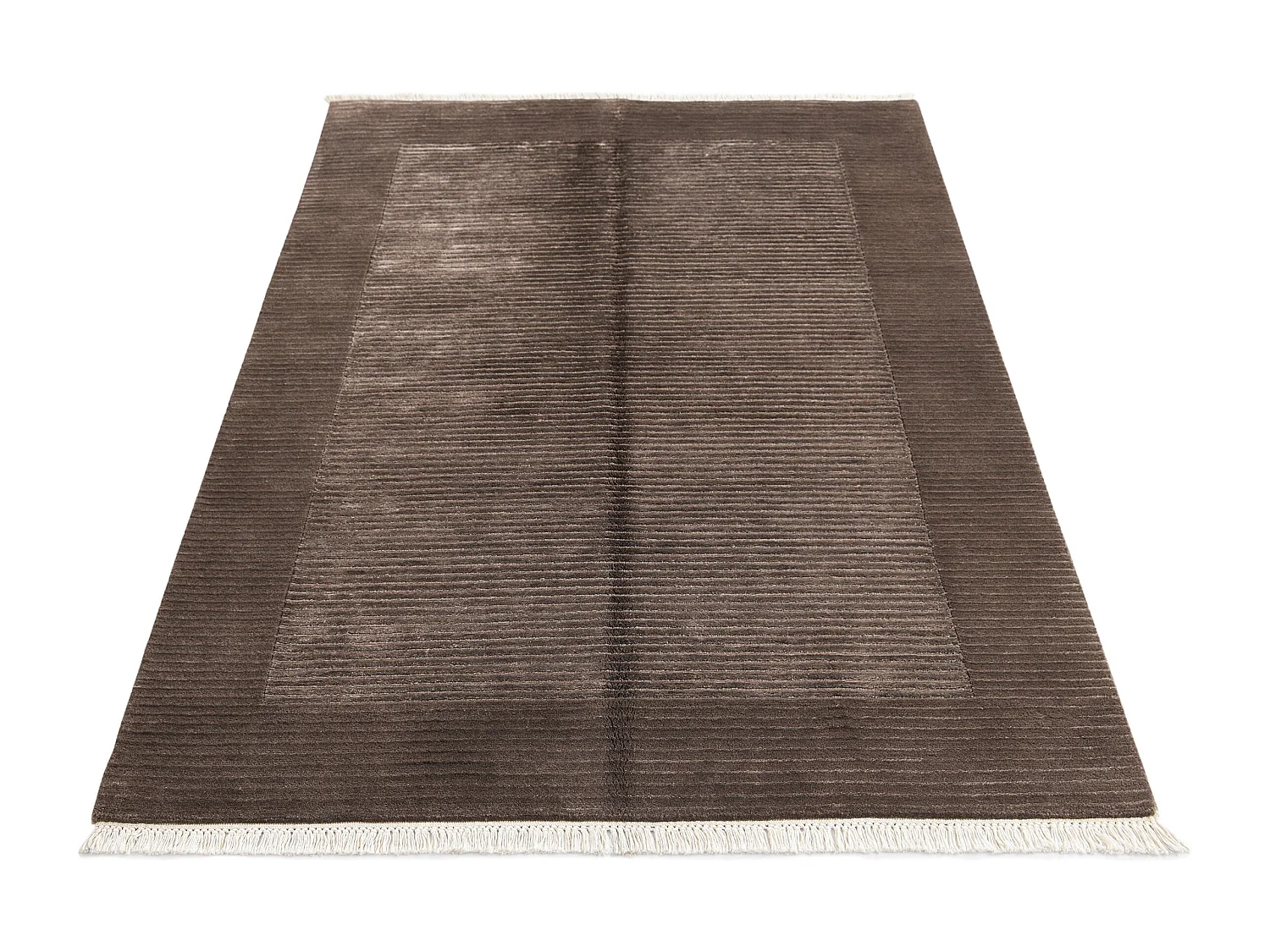 Tapis de laine 119x180 brun Darya