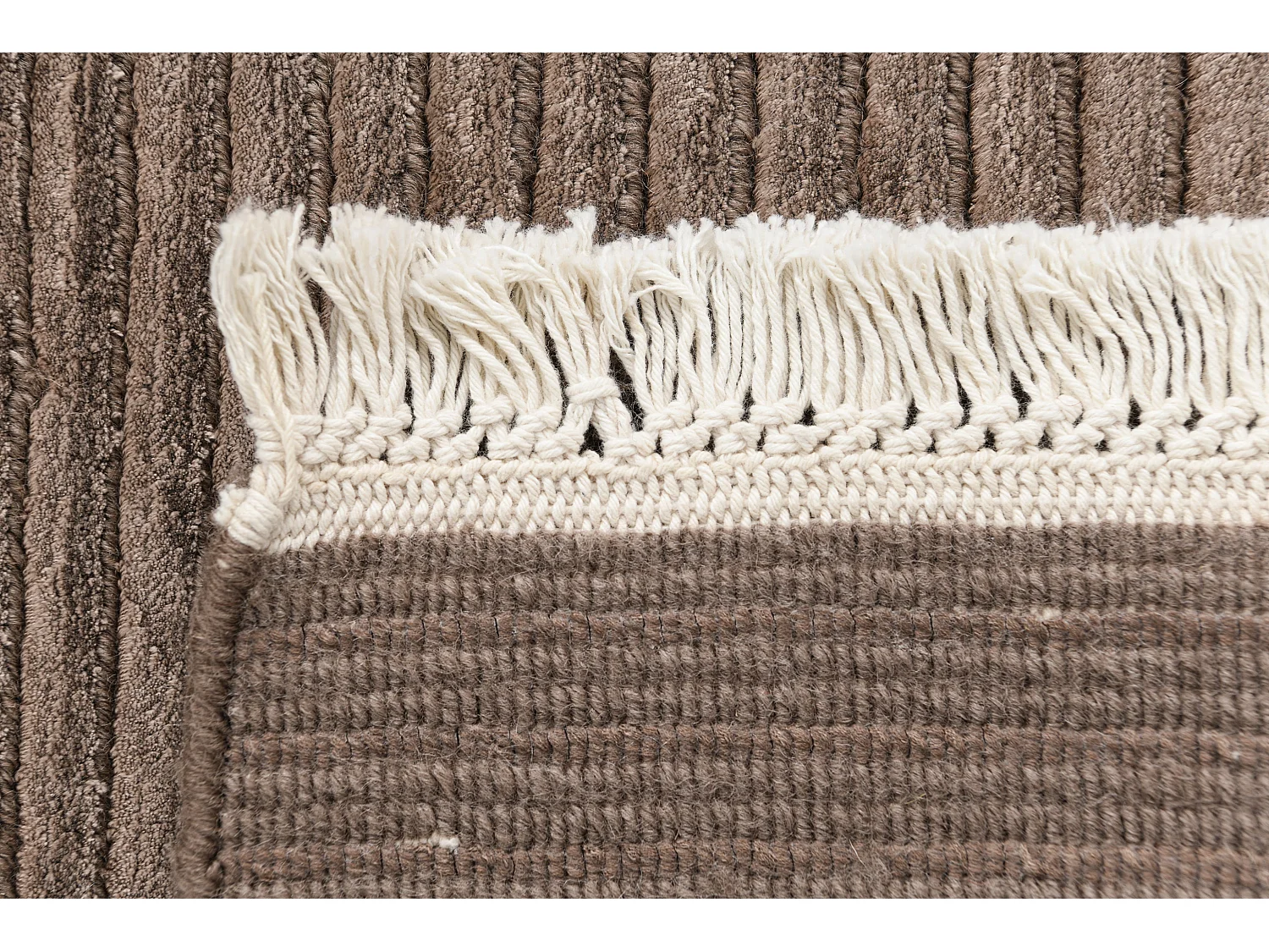 Tapis de laine 119x180 brun Darya