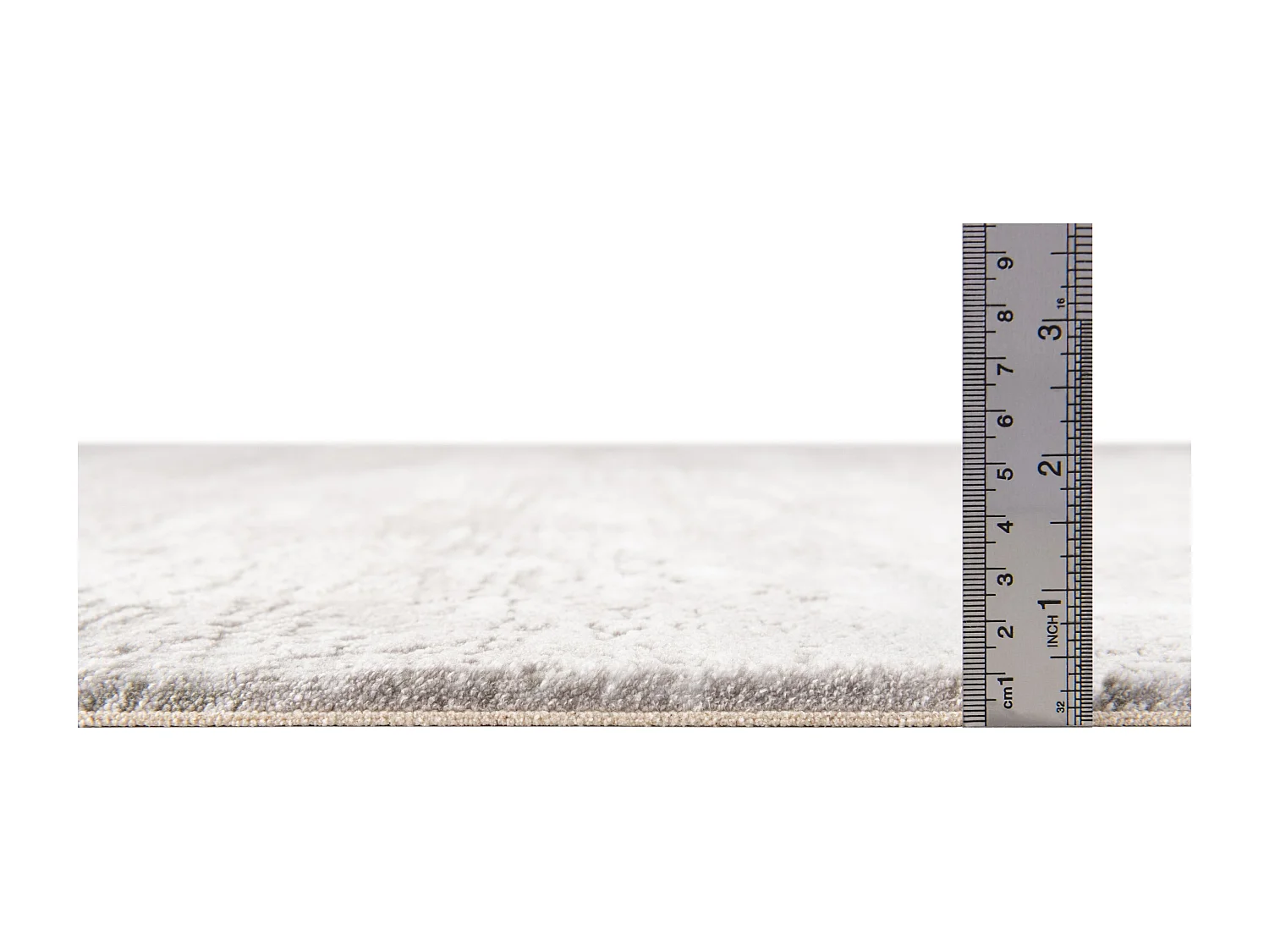 Tapis 215x305 gris noir Davos Charme