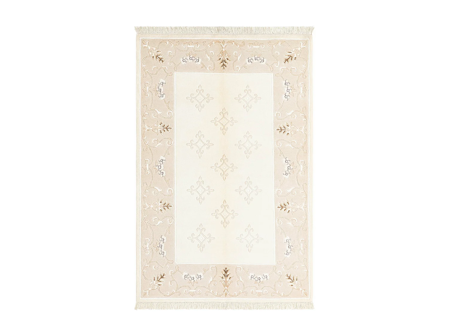 Tappeto in lana 122x185 beige Darya