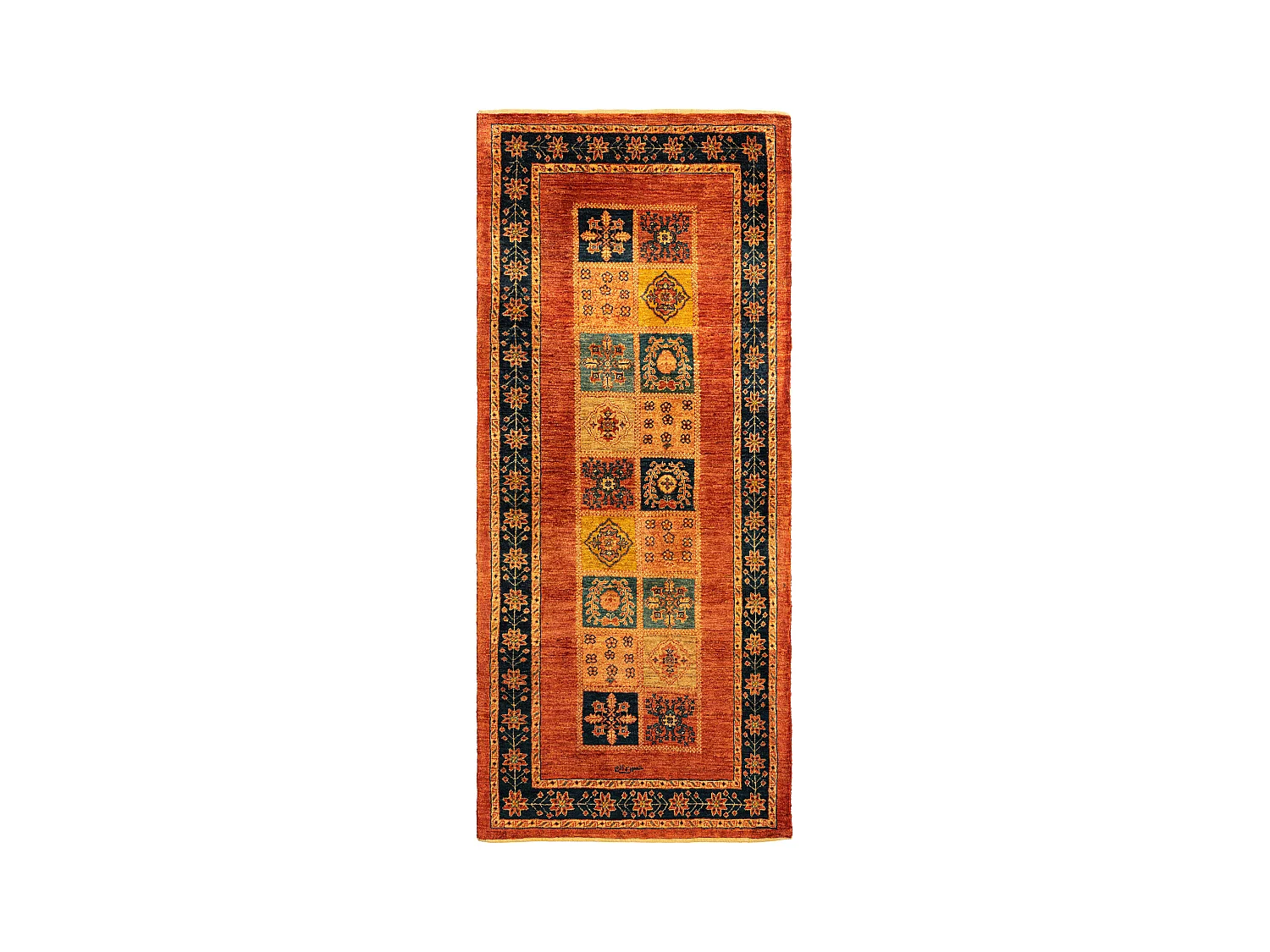 Tapis de couloir en laine 84x202 rouge Kashkuli