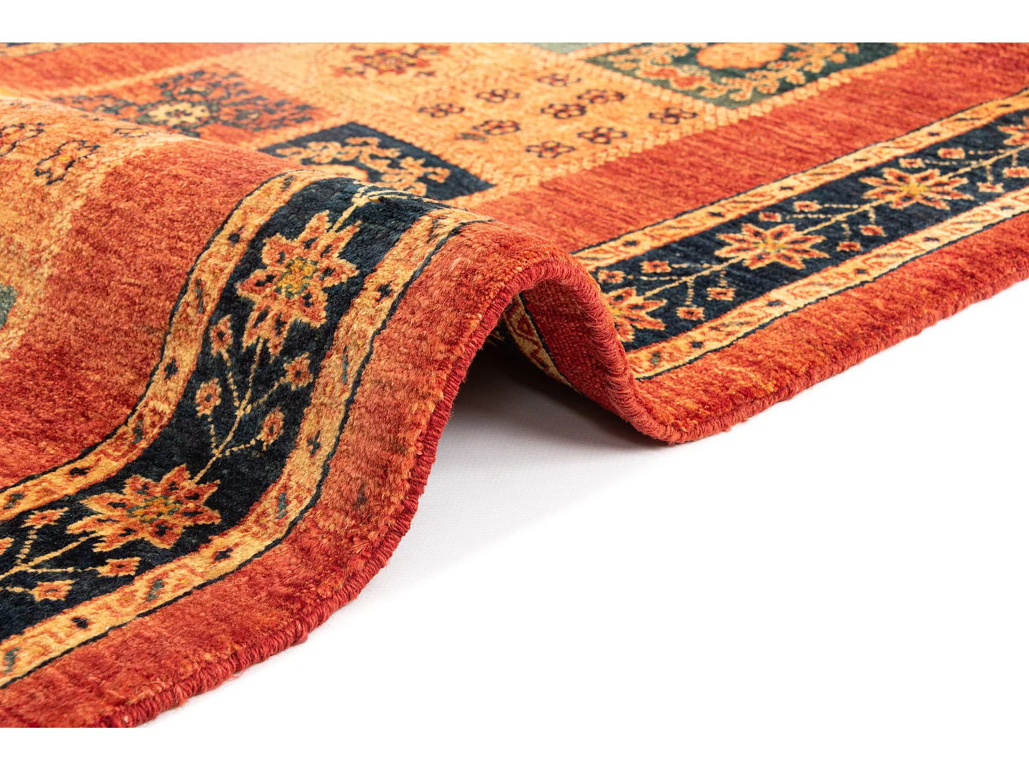 Loper-Woltapijt 202x84 Rood Kashkuli