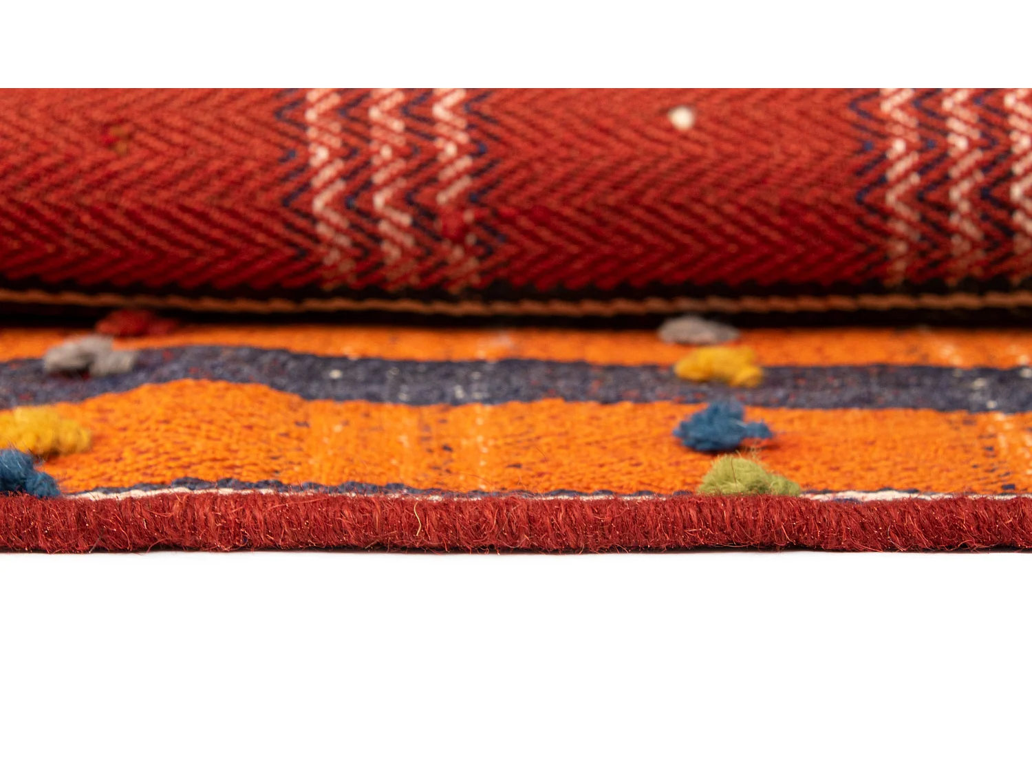 Tappeto in lana 144x220 rosso Jajim