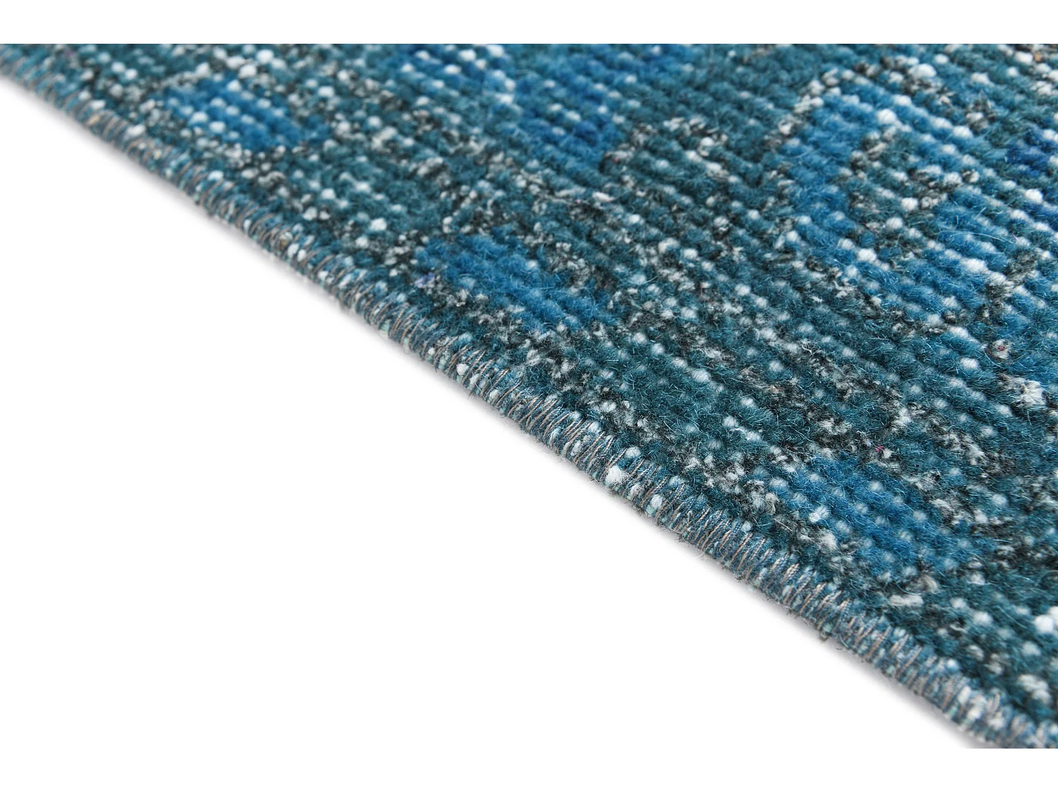 Tappeto in lana 112x201 turchese Ultra Vintage