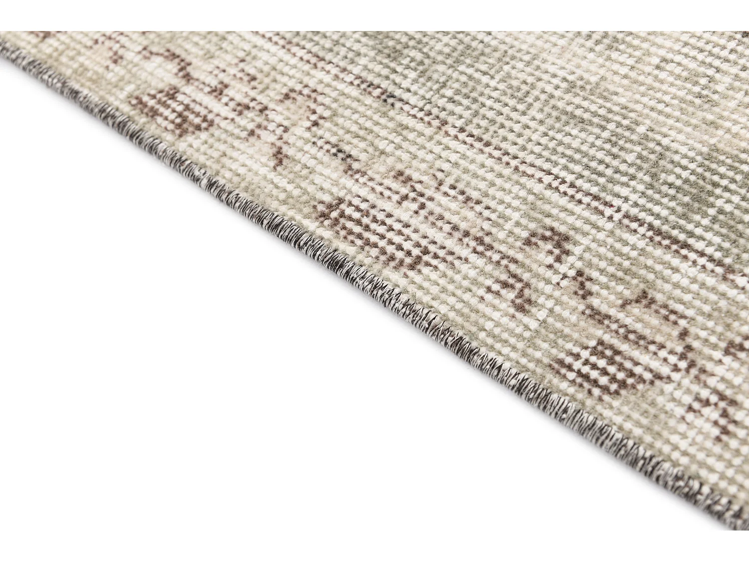 Wollteppich 201x318 Grau Ultra Vintage