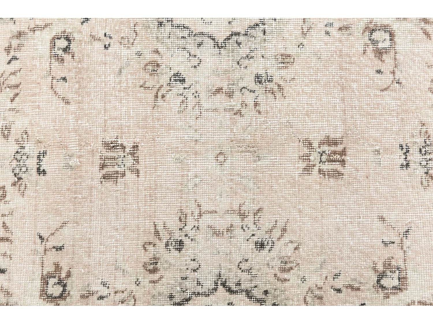 Wollteppich 201x318 Grau Ultra Vintage