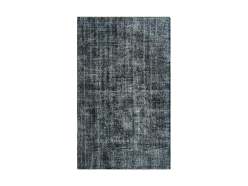 Tapis de laine 155x262 noir Ultra Vintage