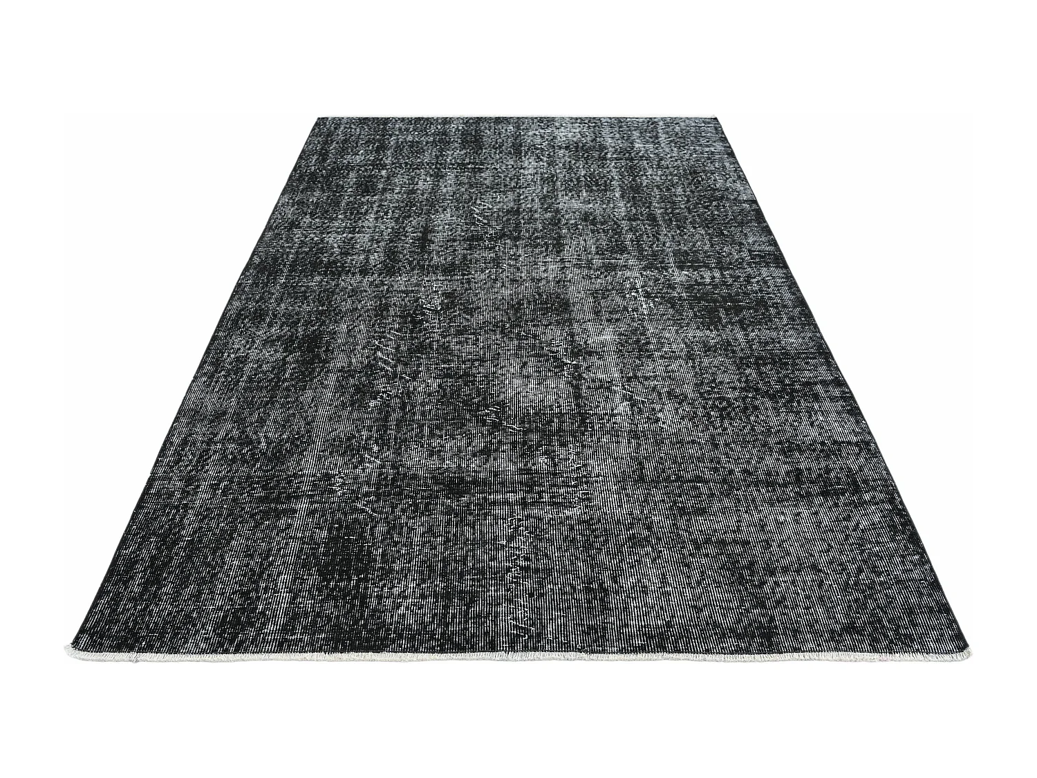 Tapis de laine 155x262 noir Ultra Vintage