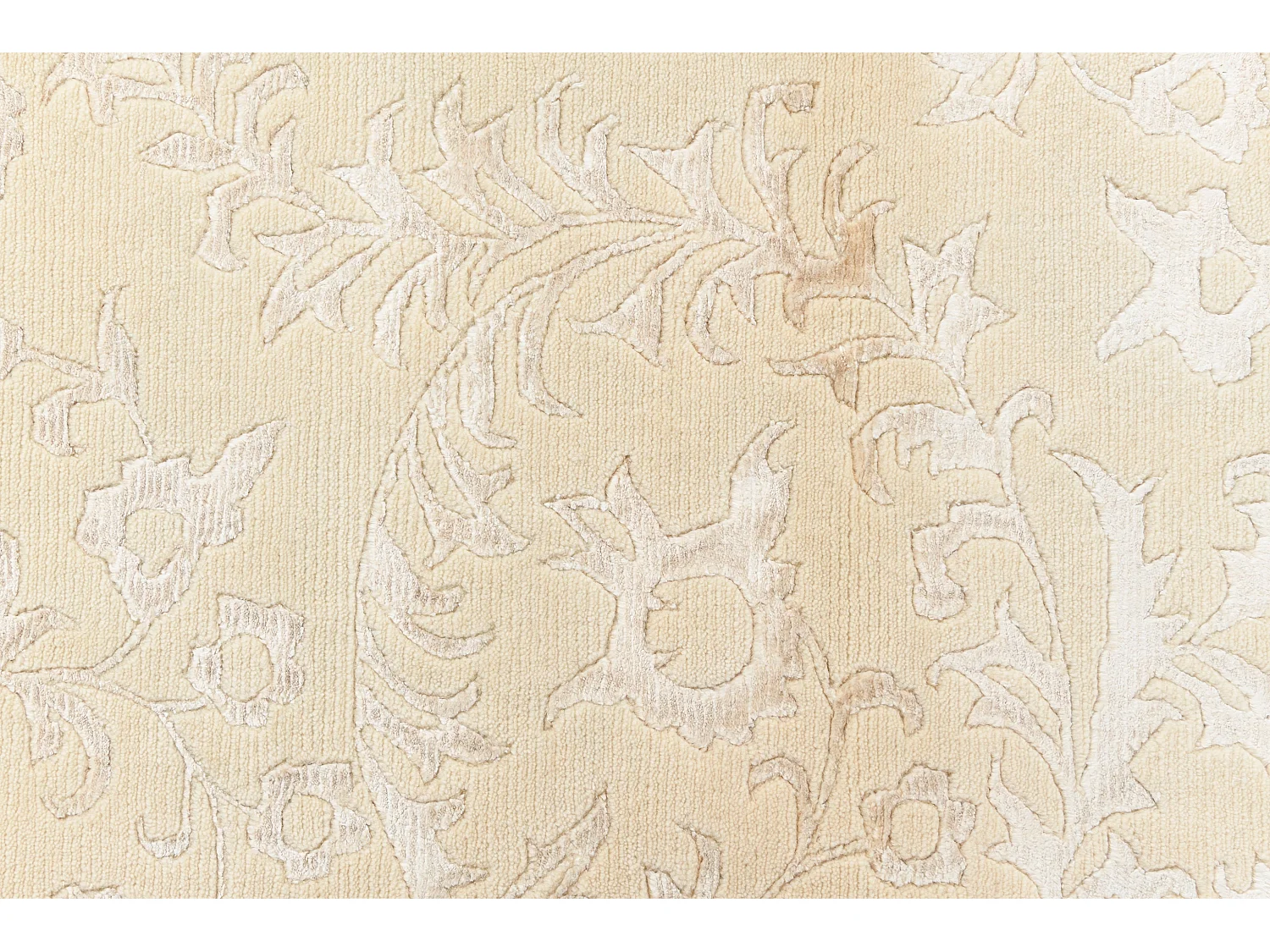 Tapis de couloir en laine 79x396 beige Darya