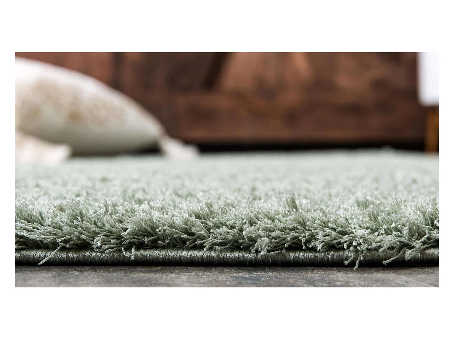 Hochflorteppich 185x275 Grün Luzern