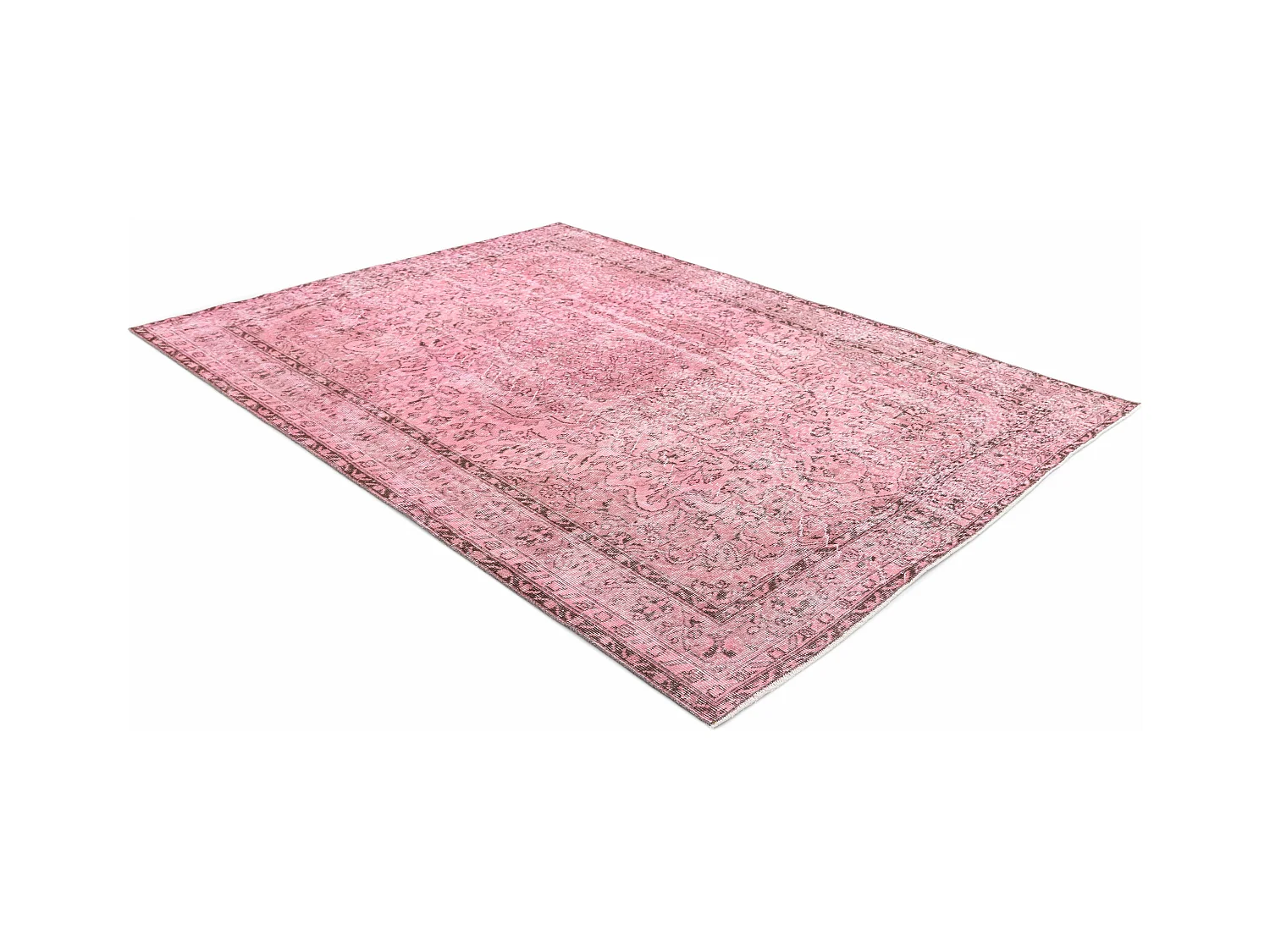 Tapis de laine 178x287 rouge Ultra Vintage