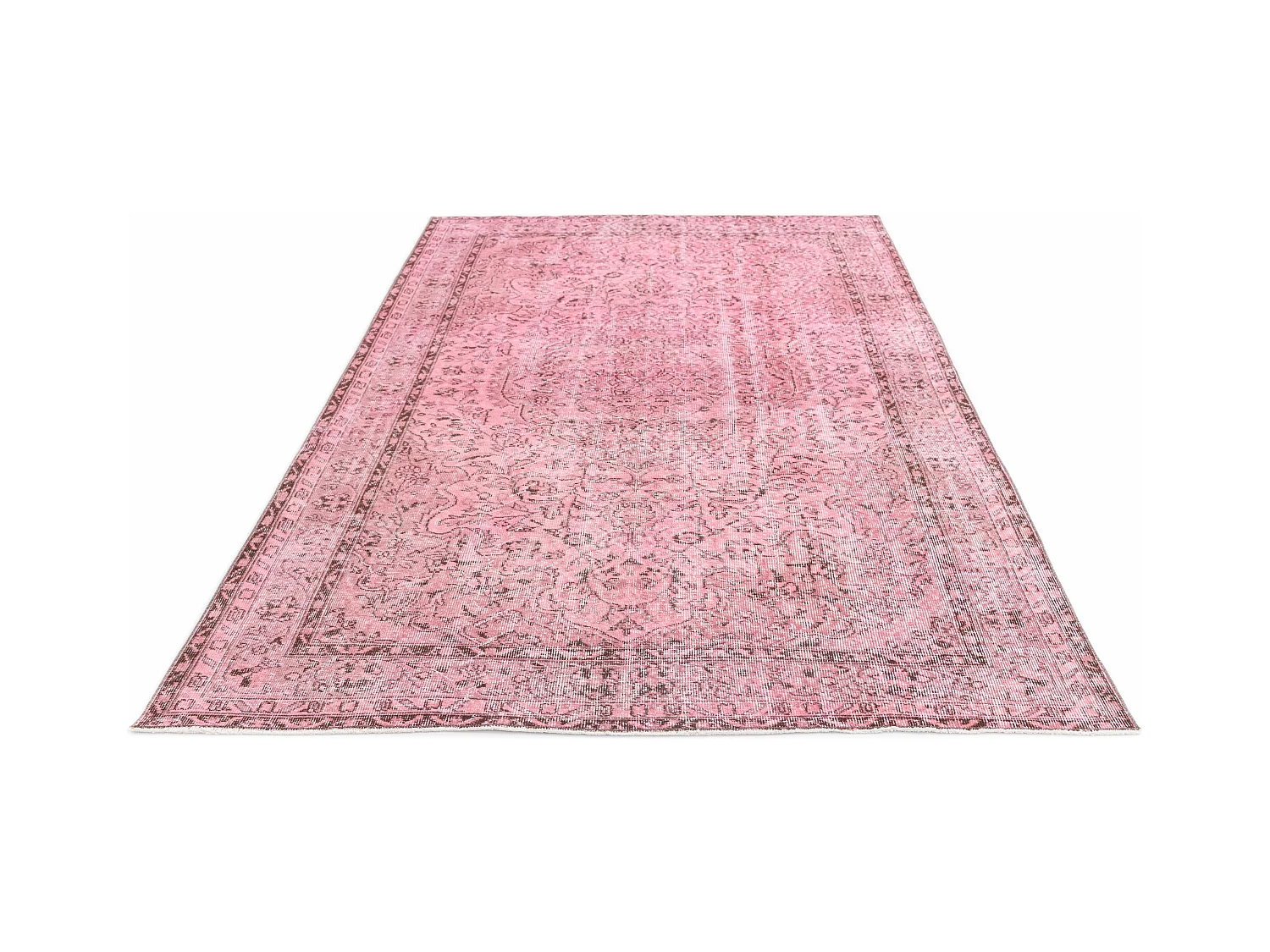Tapis de laine 178x287 rouge Ultra Vintage