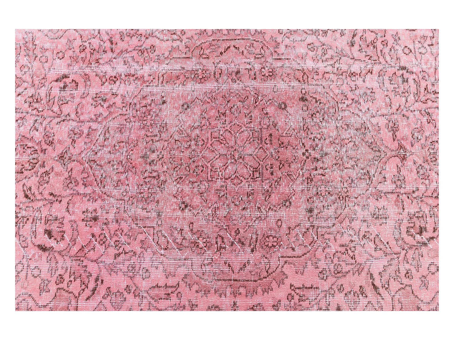 Tapis de laine 178x287 rouge Ultra Vintage