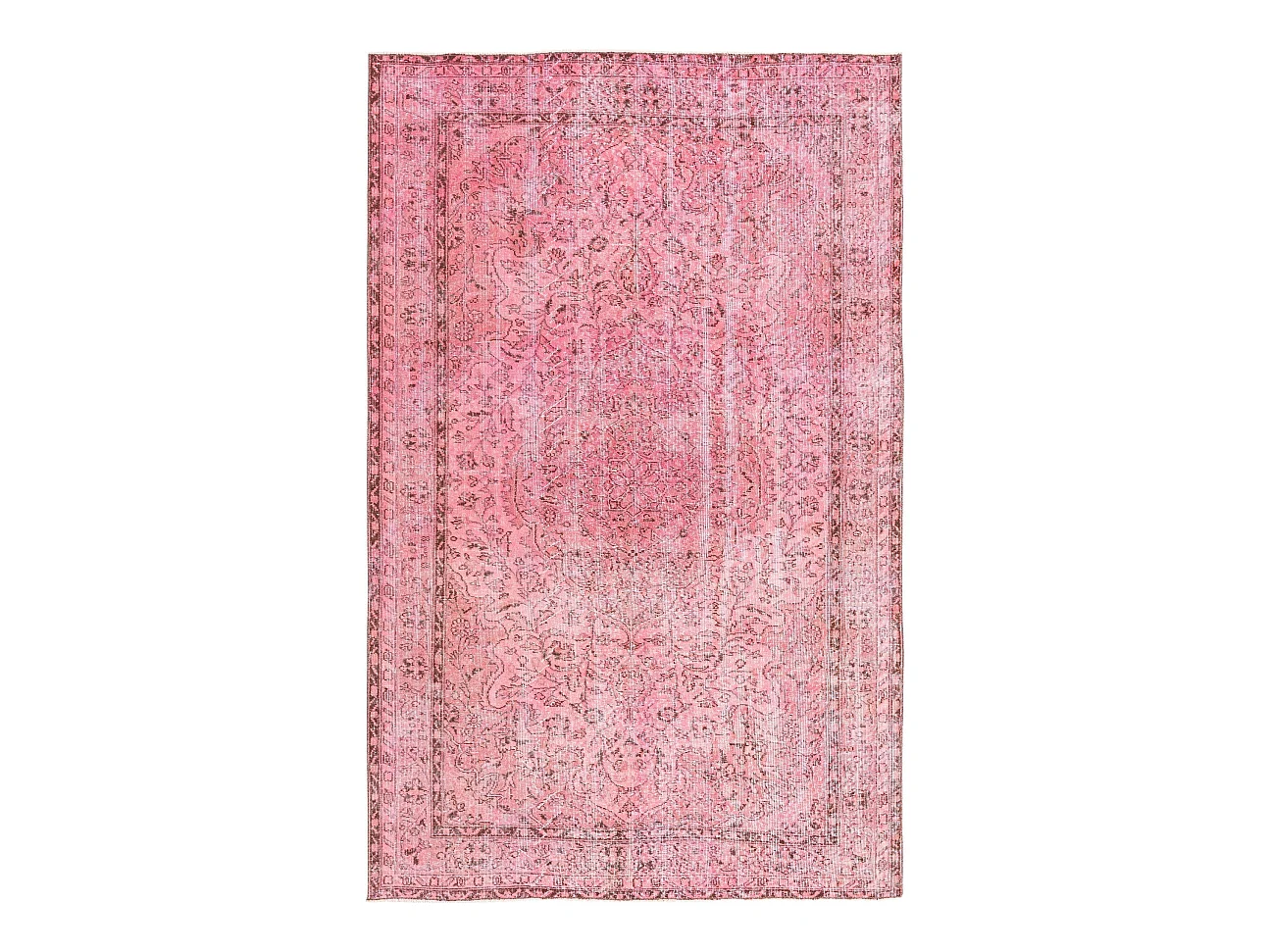 Tapis de laine 178x287 rouge Ultra Vintage