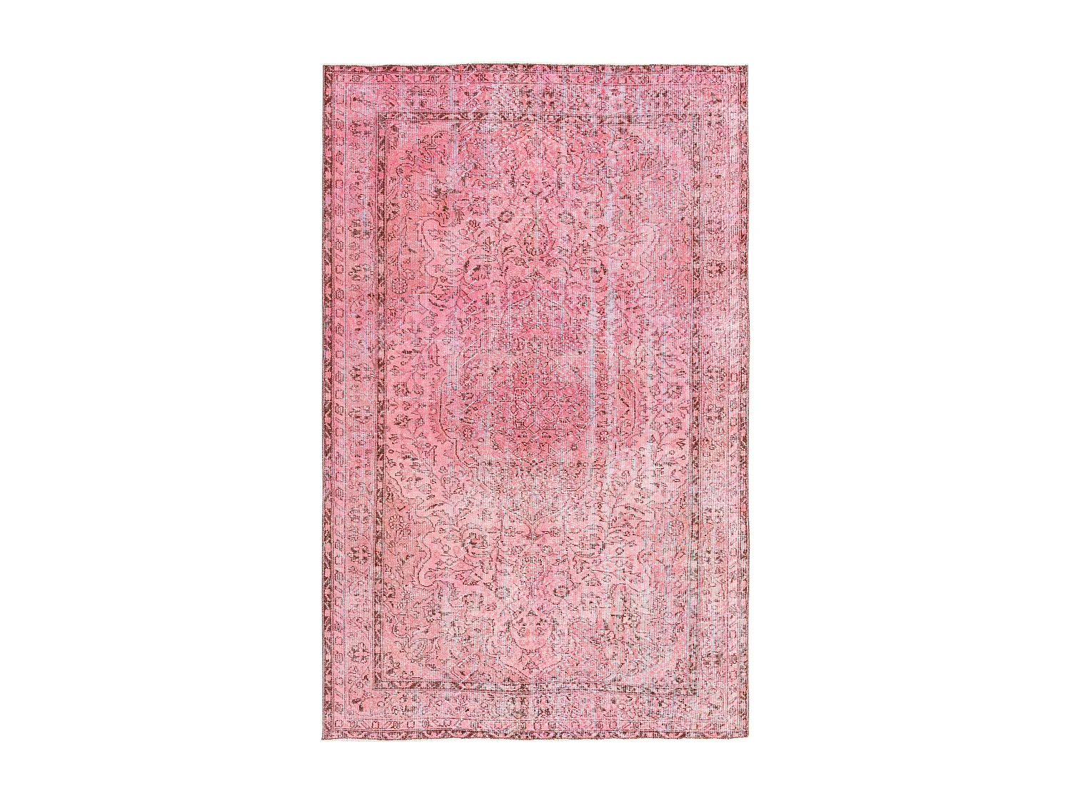 Tapis de laine 178x287 rouge Ultra Vintage
