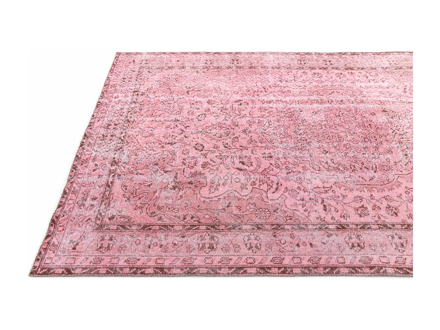 Tapis de laine 178x287 rouge Ultra Vintage