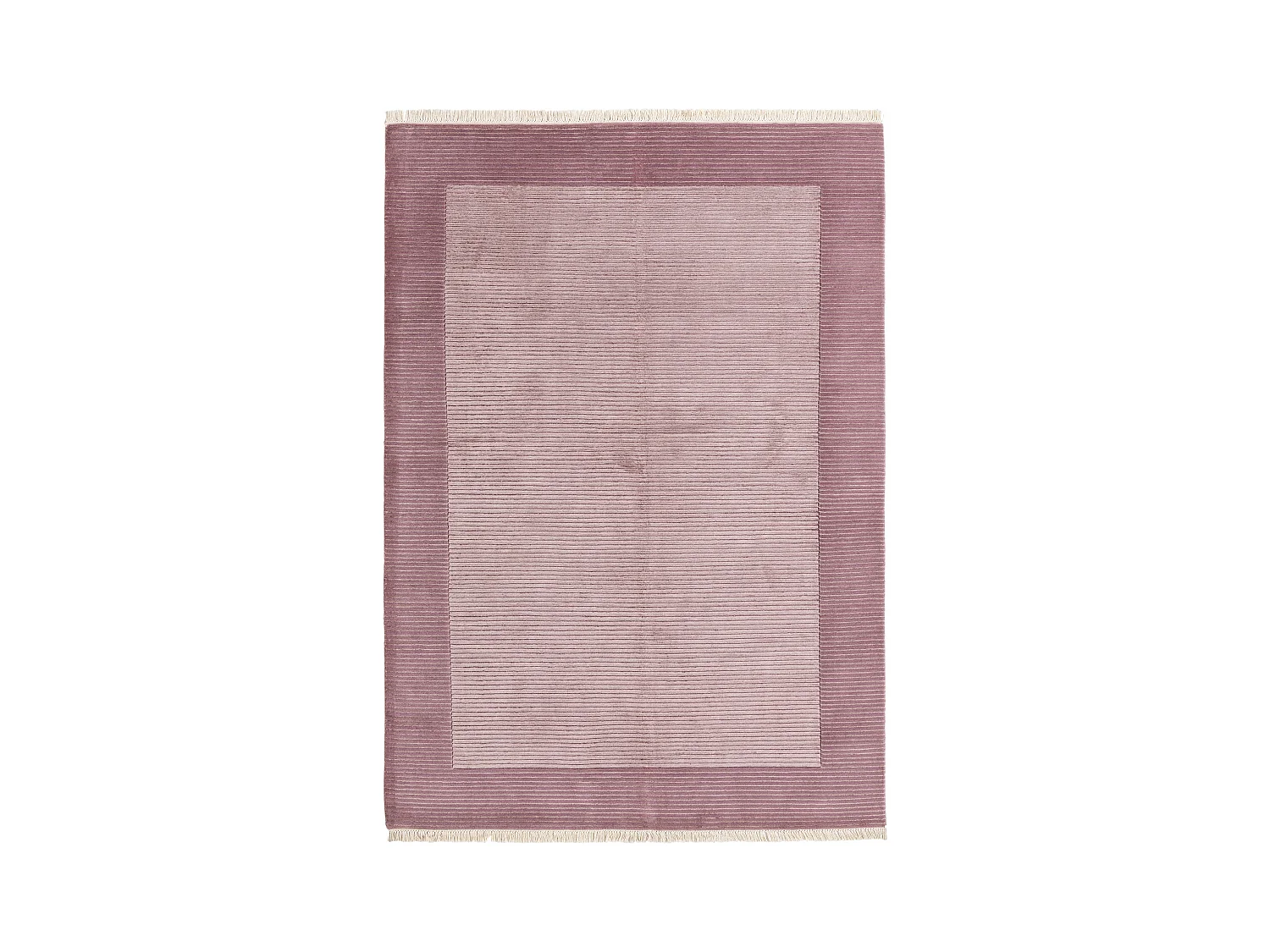 Tapis de laine 170x239 rose Darya