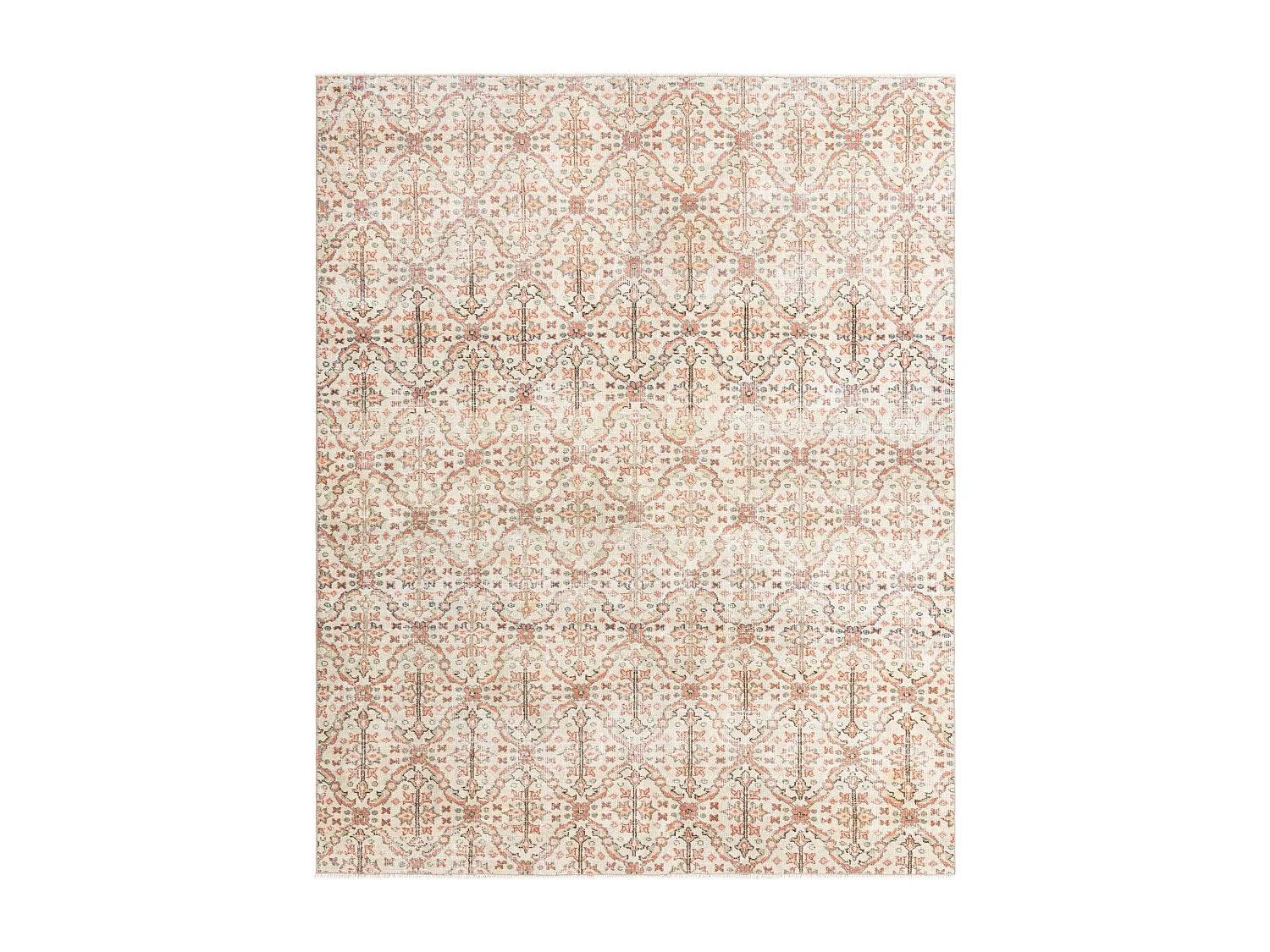 Tappeto in lana 201x249 beige Ultra Vintage