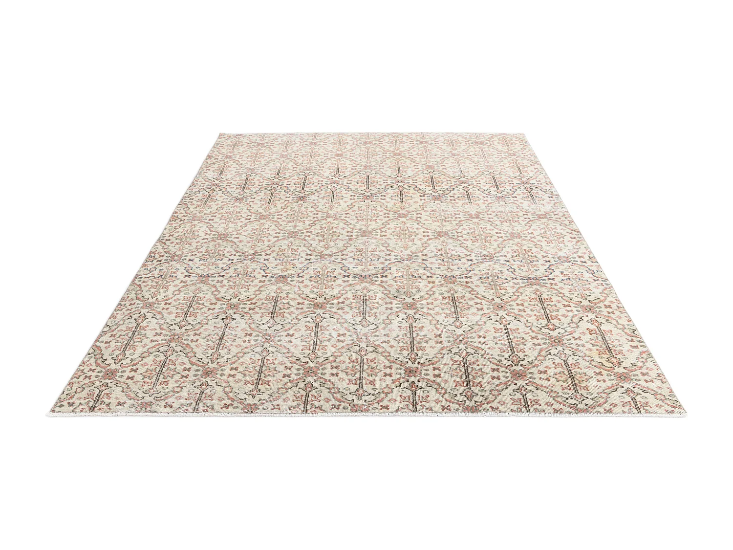 Tappeto in lana 201x249 beige Ultra Vintage