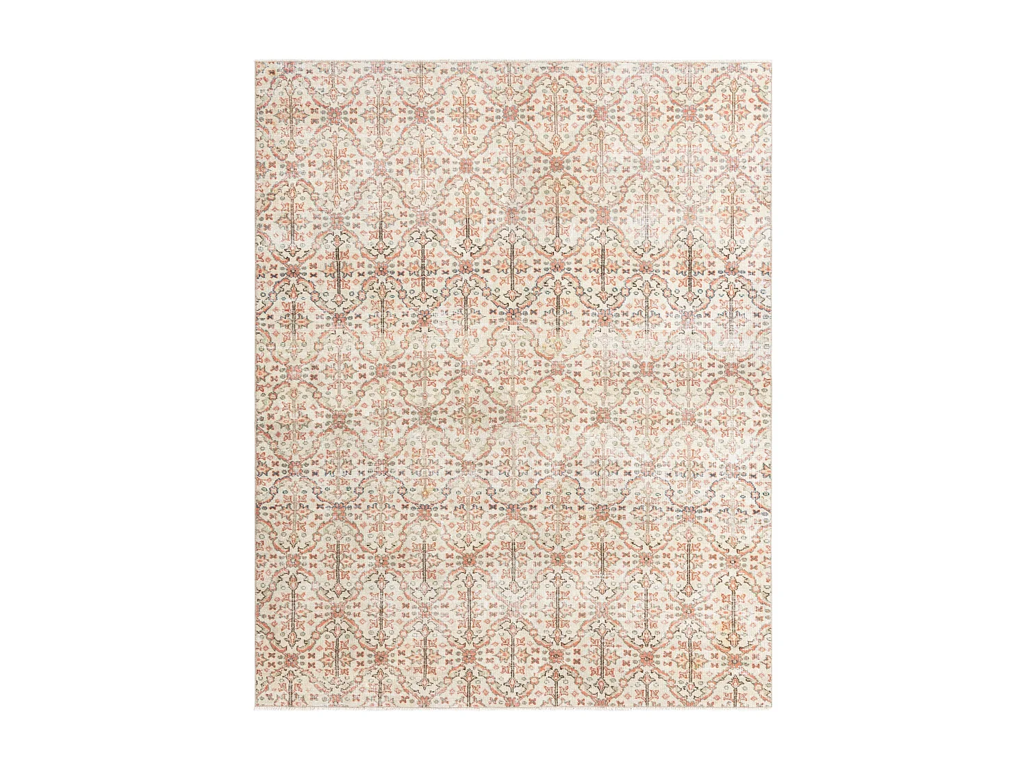 Tappeto in lana 201x249 beige Ultra Vintage