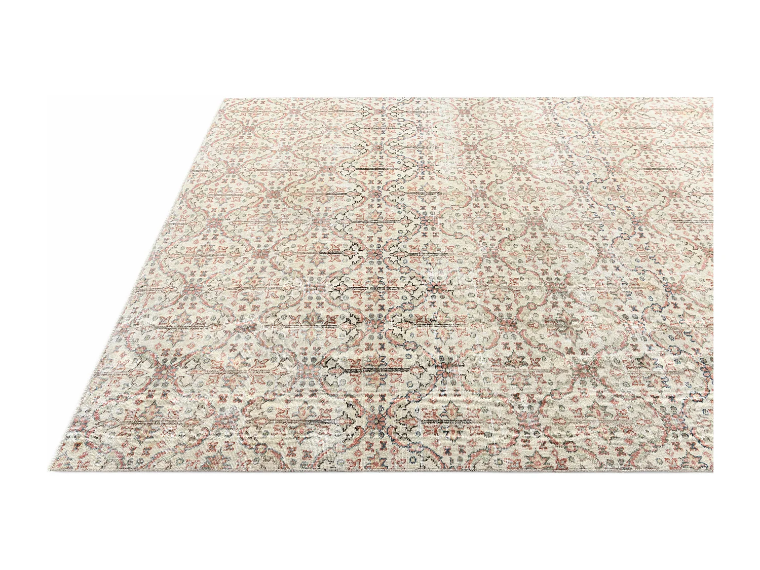 Tapis de laine 201x249 beige Ultra Vintage