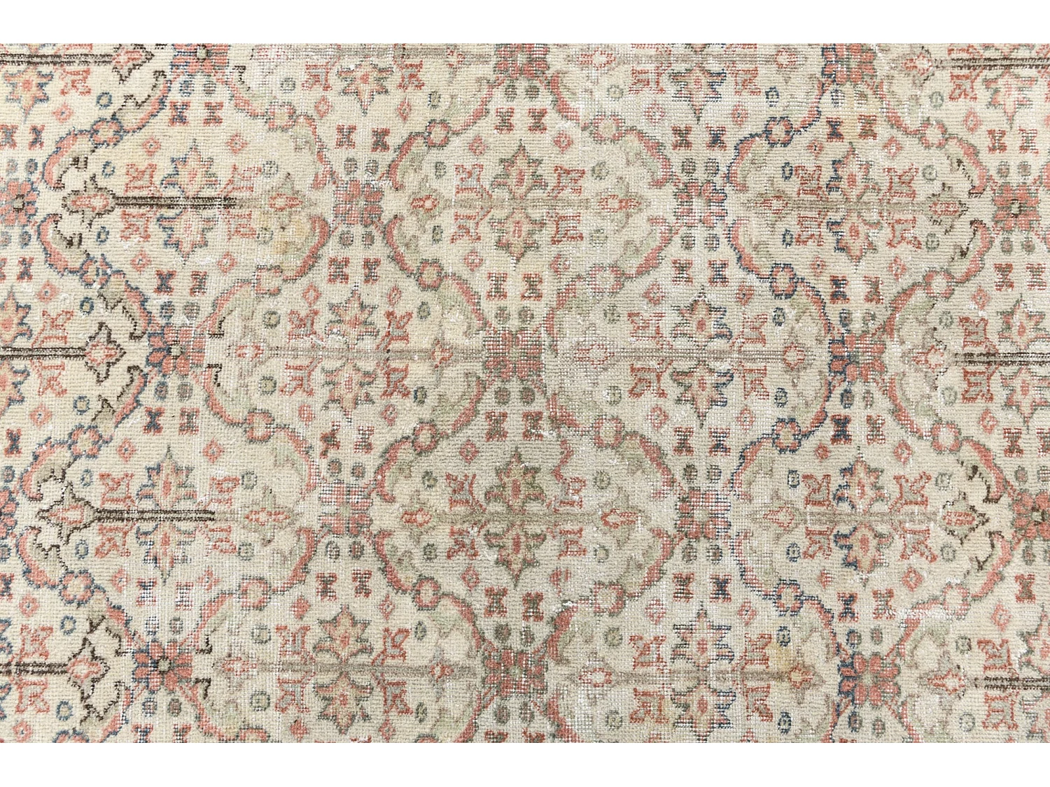 Tapis de laine 201x249 beige Ultra Vintage