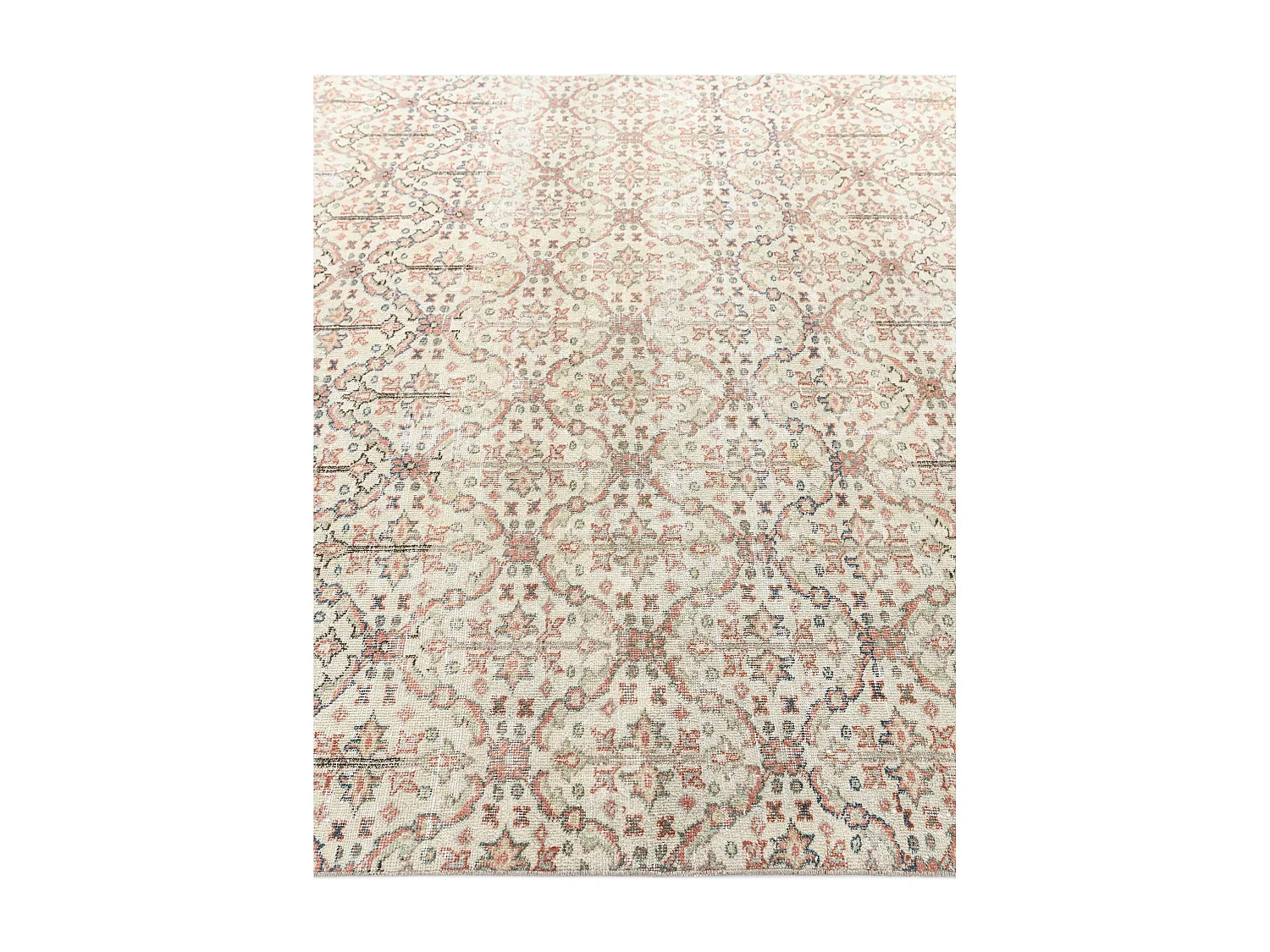Tapis de laine 201x249 beige Ultra Vintage