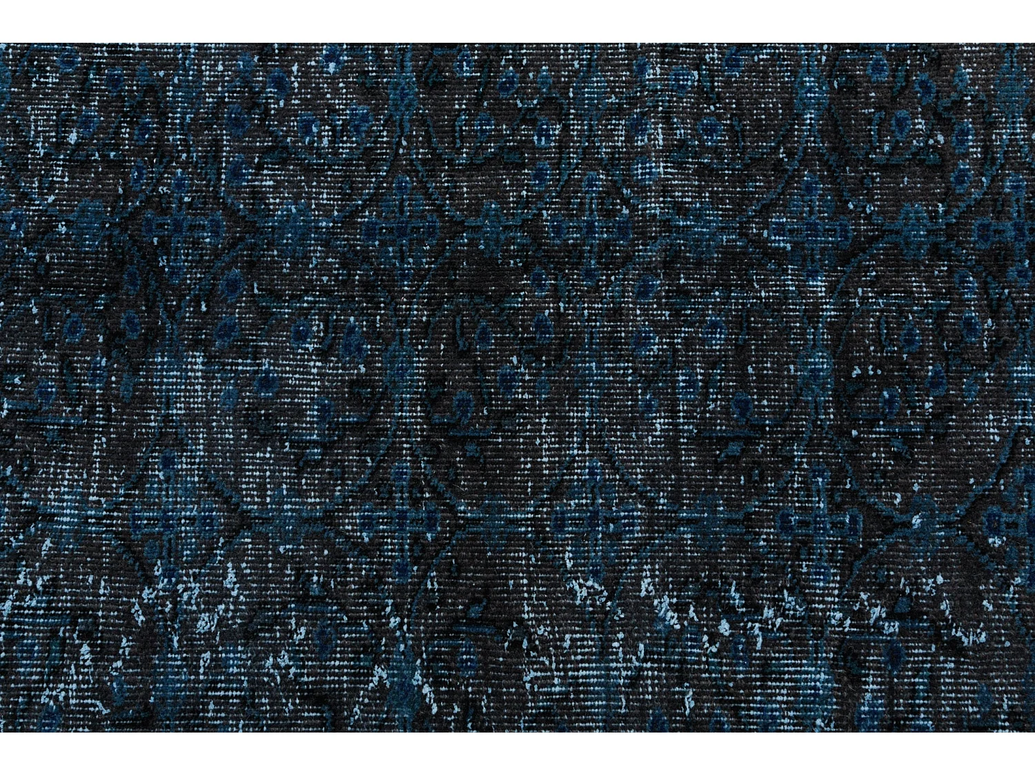 Wollteppich 157x254 Blau Ultra Vintage