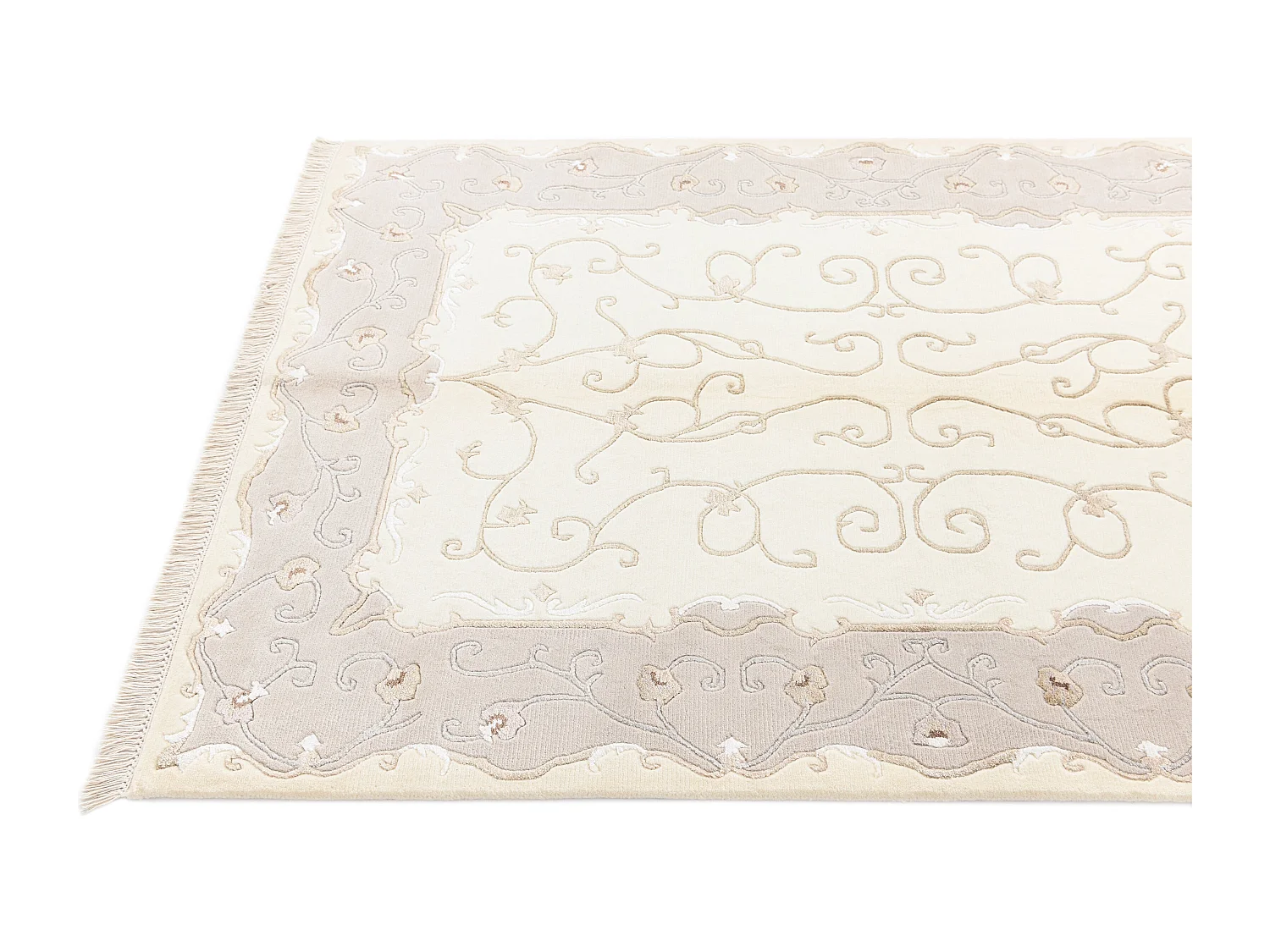Tappeto in lana 124x183 beige Darya