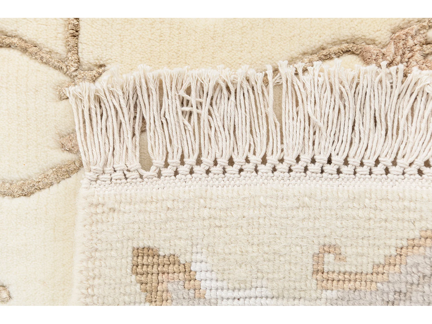 Tappeto in lana 124x183 beige Darya