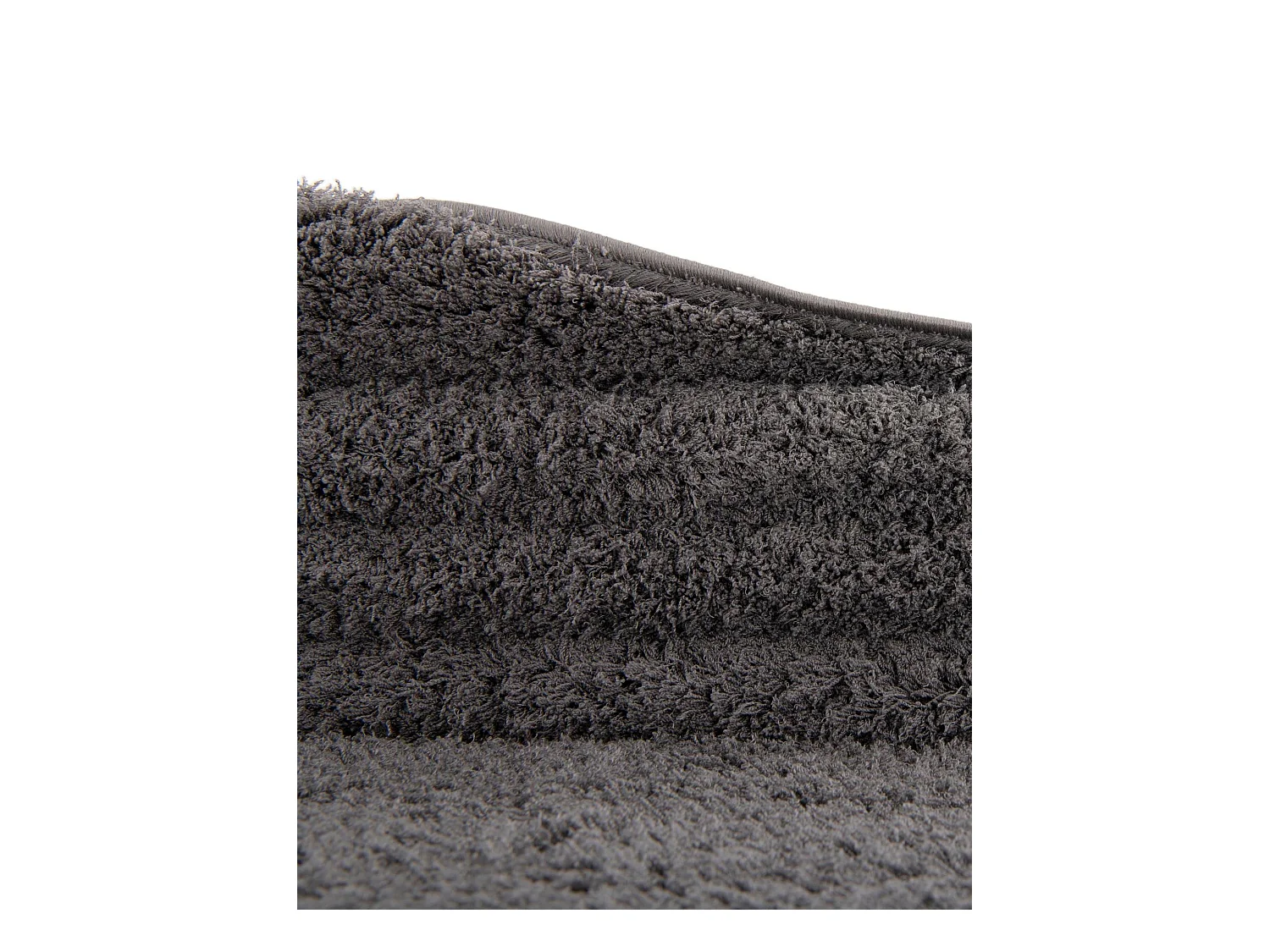 Hochflorteppich 62x185 Grau Luzern