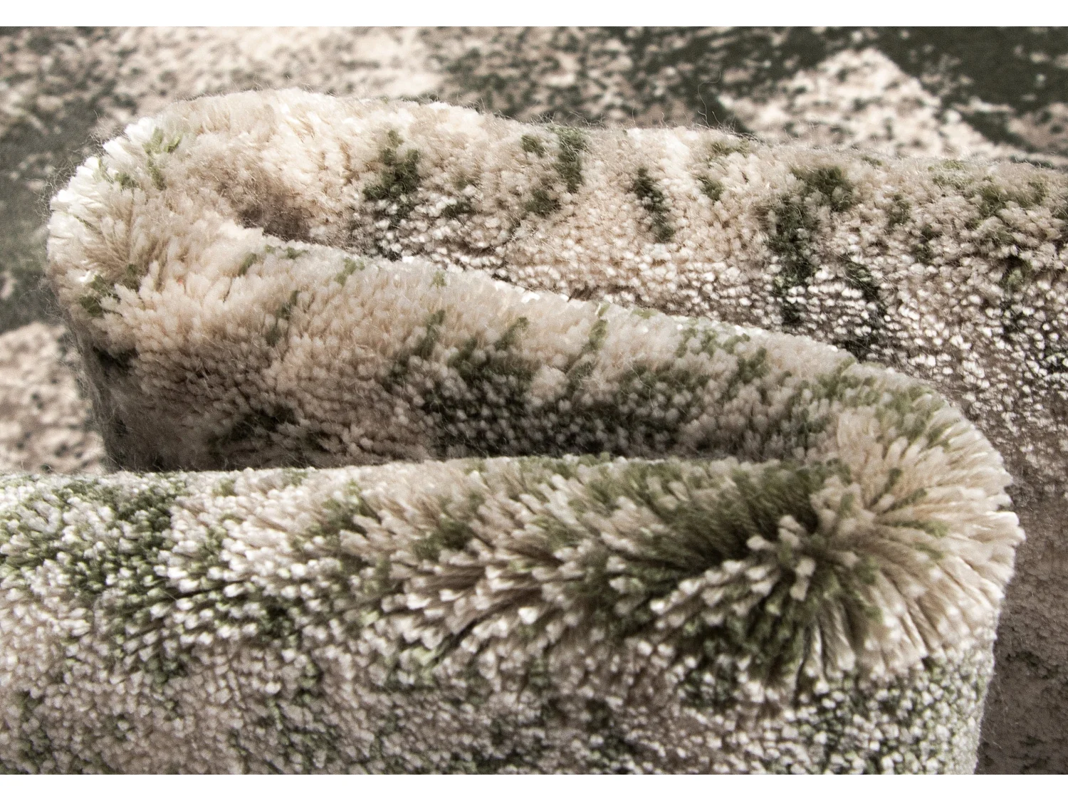 Tapis 100x200 vert Royal Shade