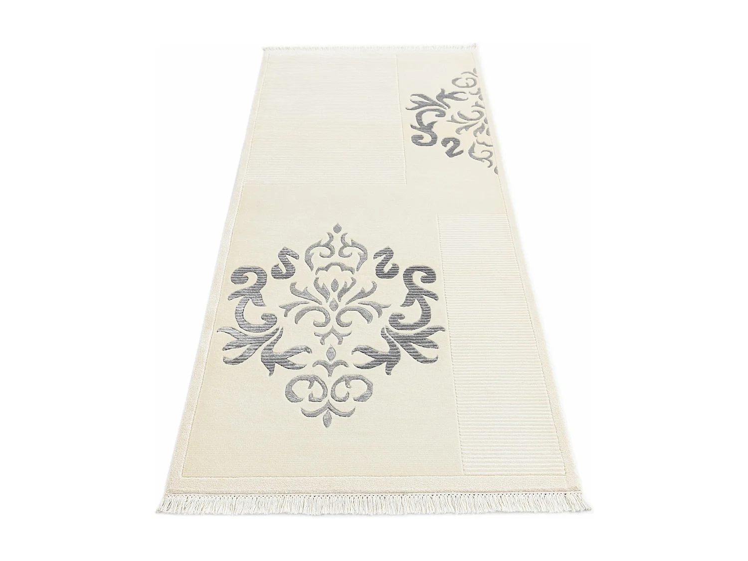 Tappeto per corridoio in lana 79x203 beige Darya