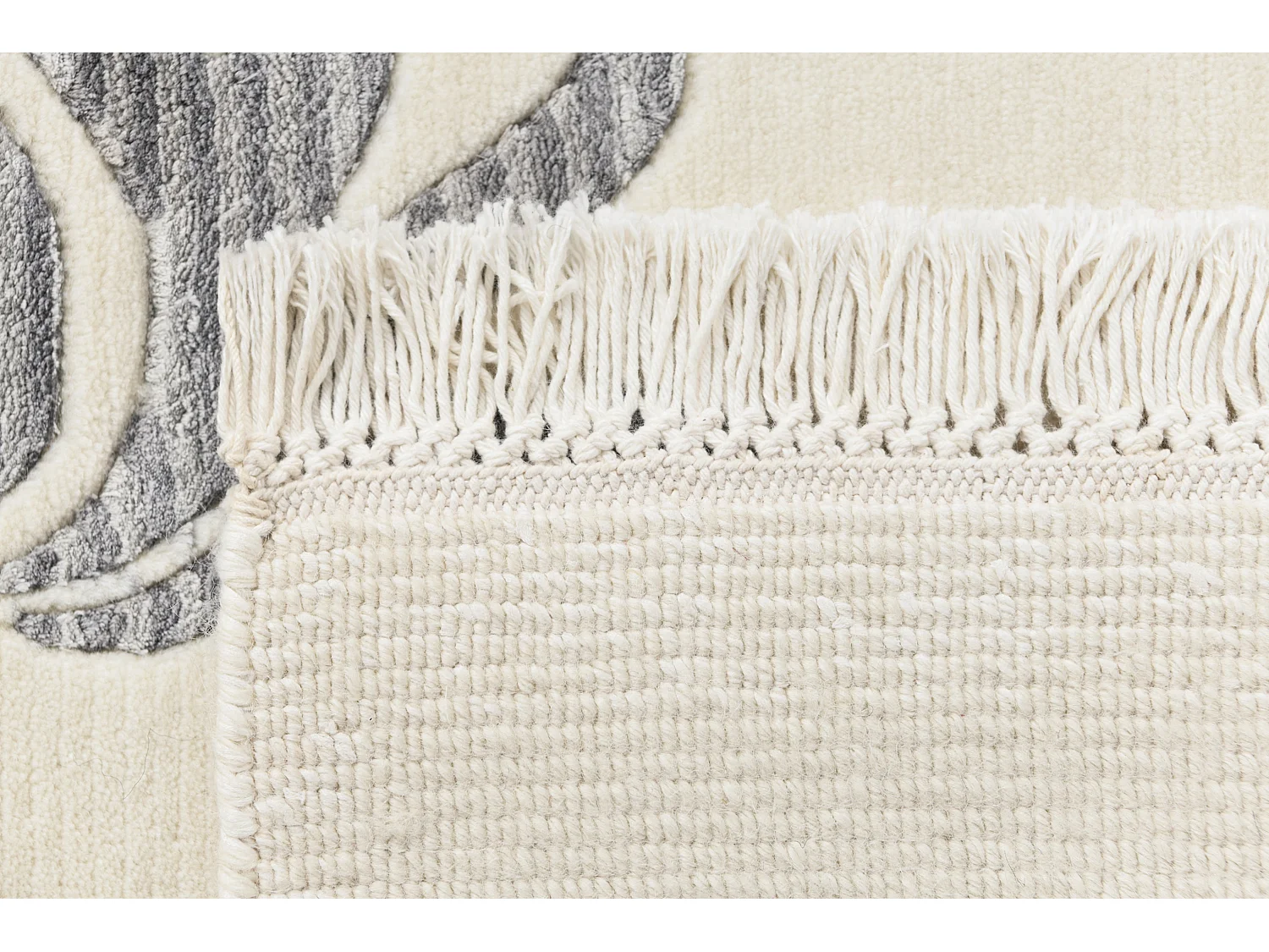 Tappeto per corridoio in lana 79x203 beige Darya