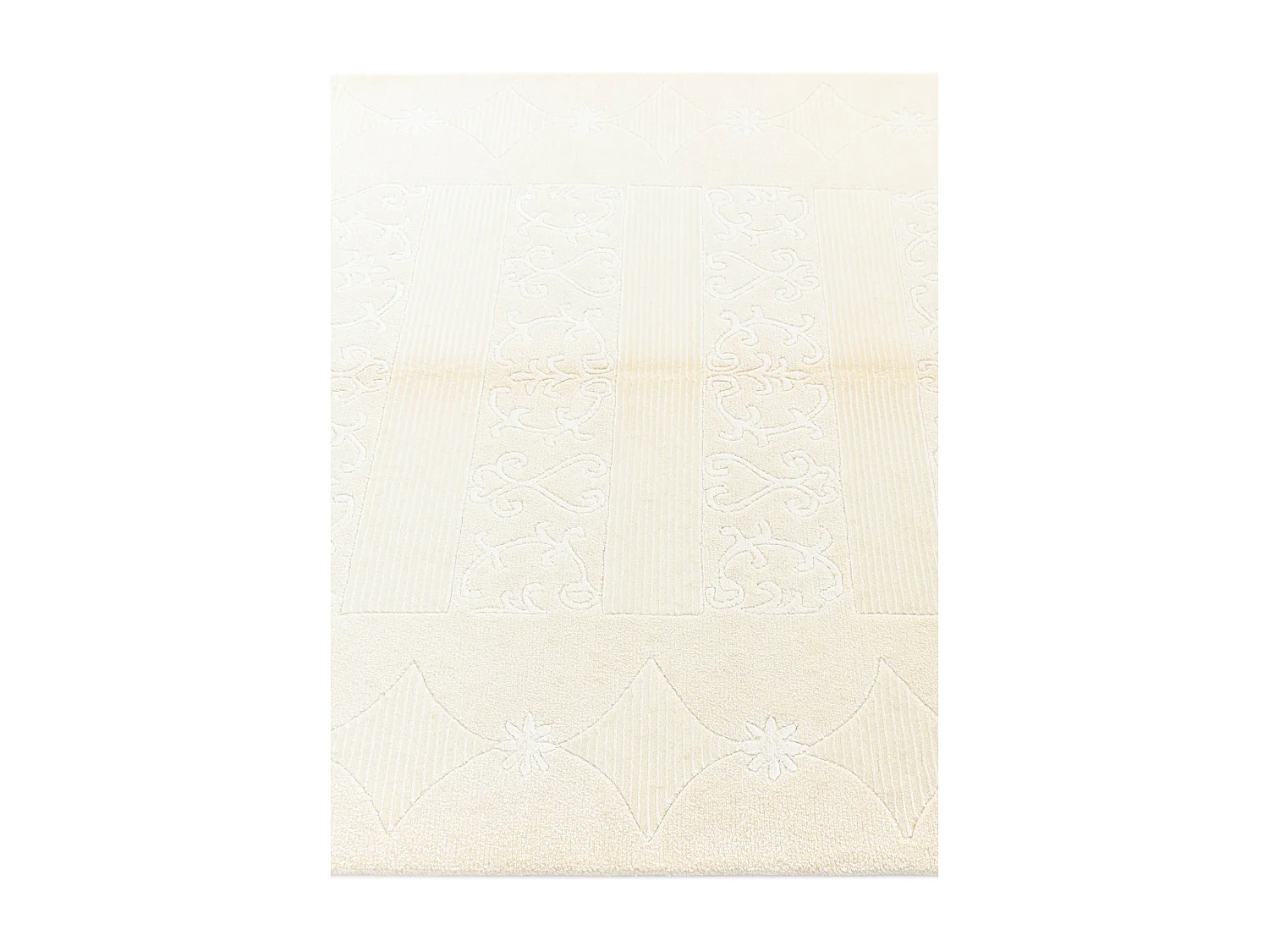 Tapis de laine 122x183 beige Darya