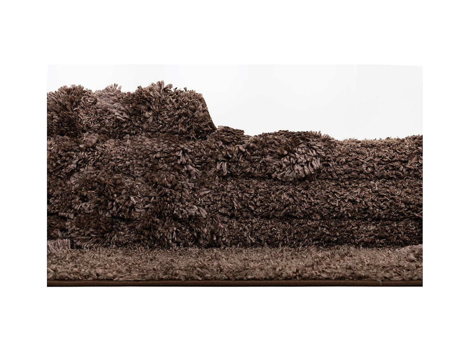 Hoogpolig tapijt 305x240 Donkerbruin Thun Scutum