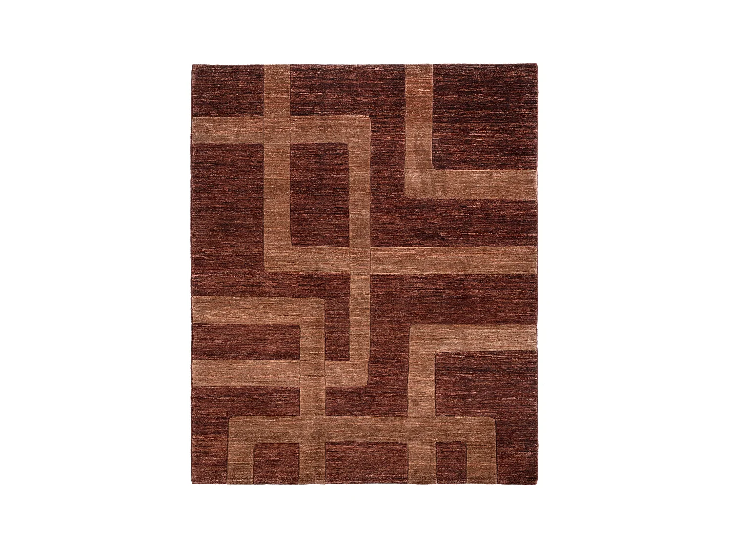 Tapis de laine 201x244 brun Juma