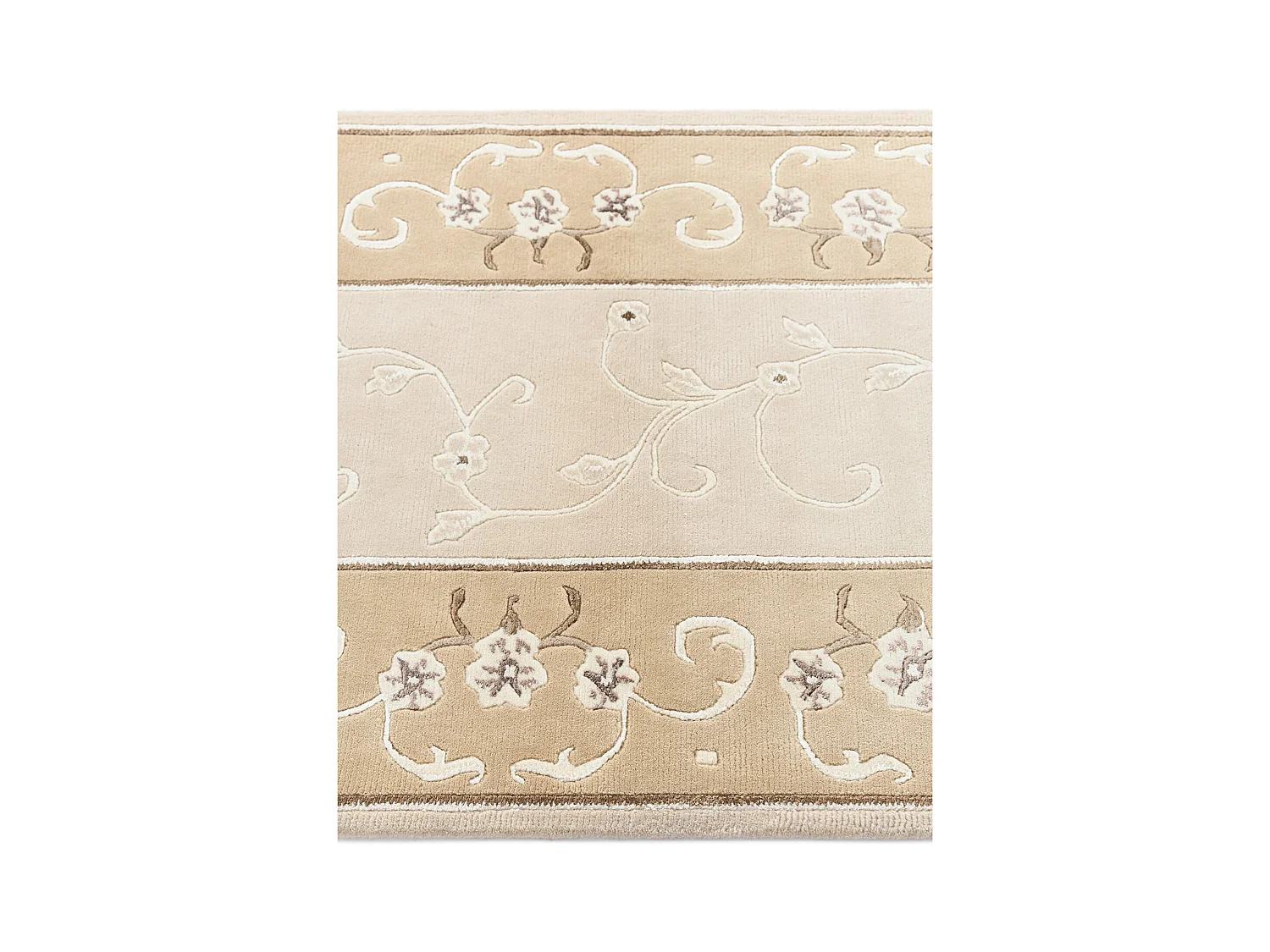 Tappeto per corridoio in lana 86x305 beige Darya