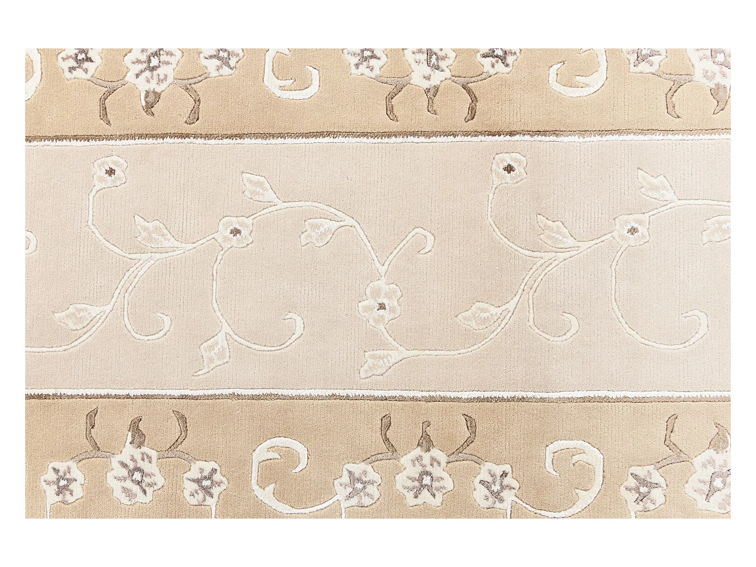 Tappeto per corridoio in lana 86x305 beige Darya