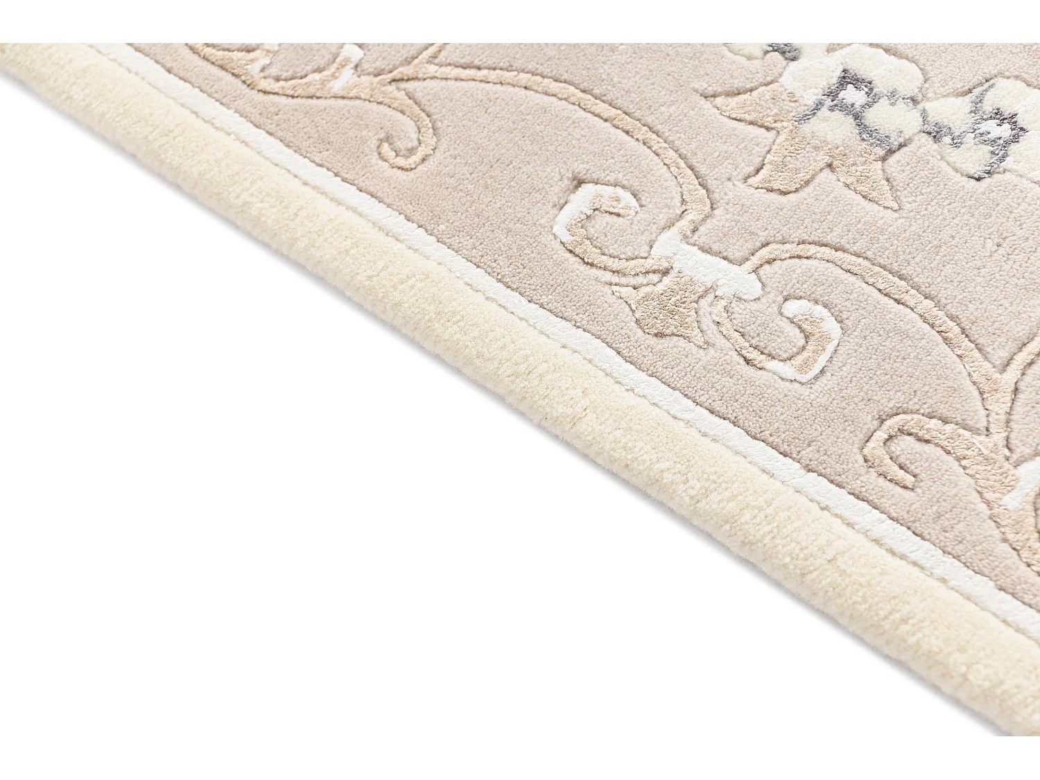Tapis de laine 122x183 beige Darya