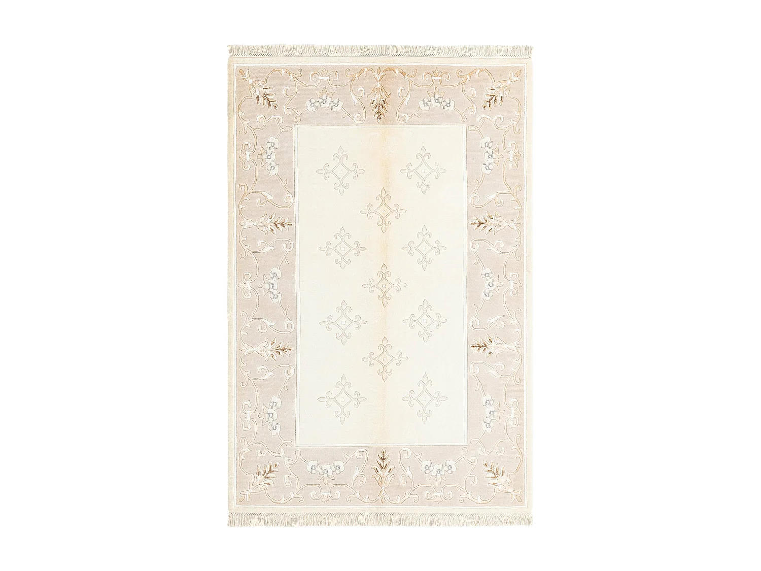 Tappeto in lana 122x183 beige Darya