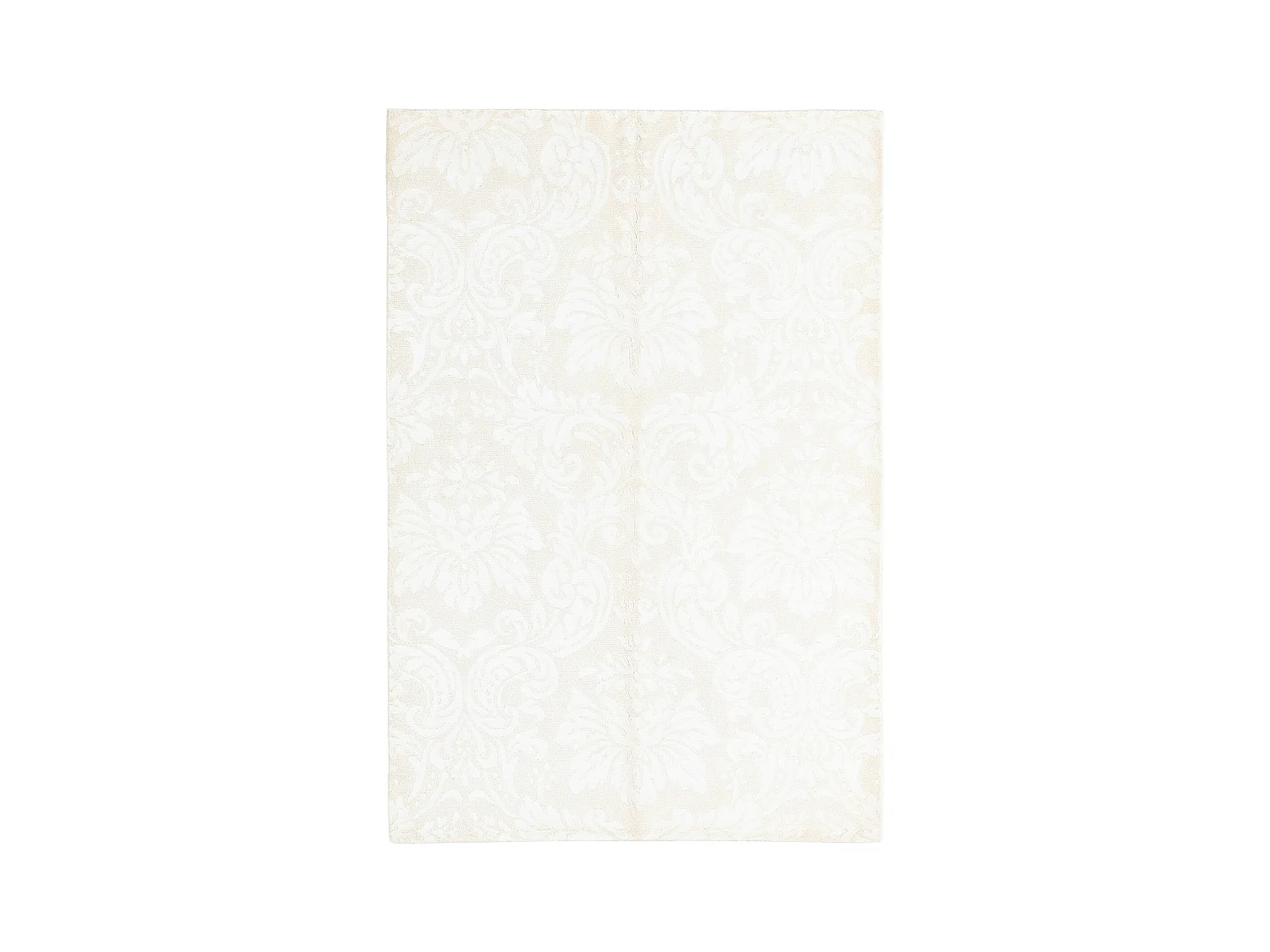 Tapis de laine 142x183 beige Darya