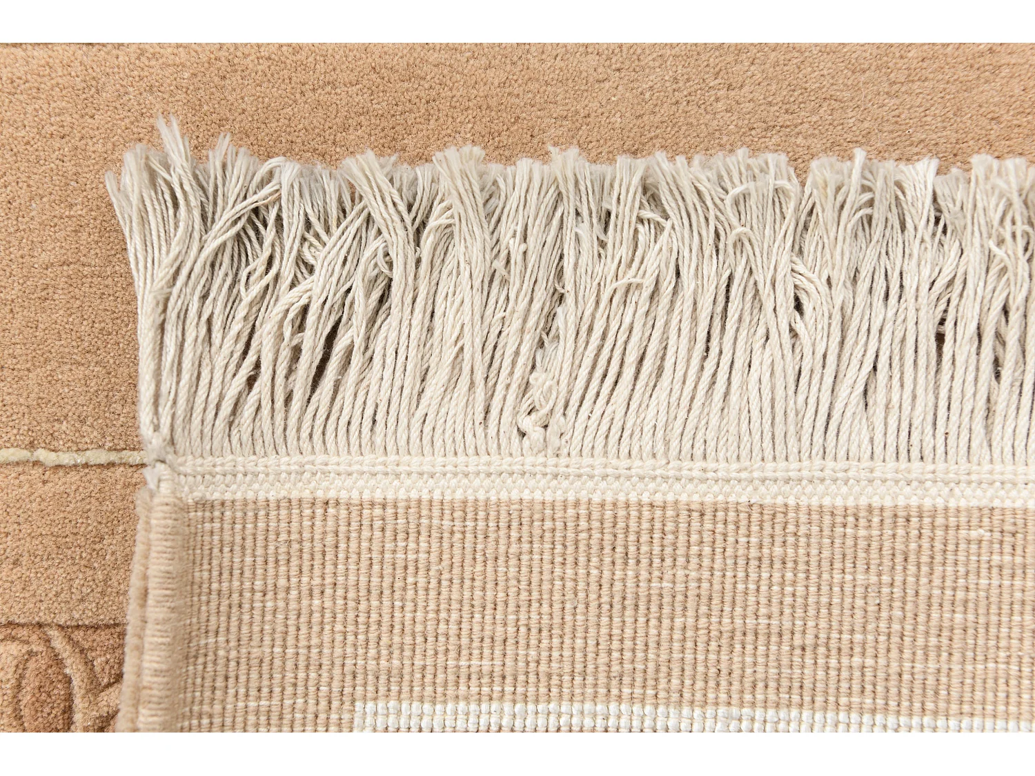 Tapis de couloir en laine 81x302 brun Darya