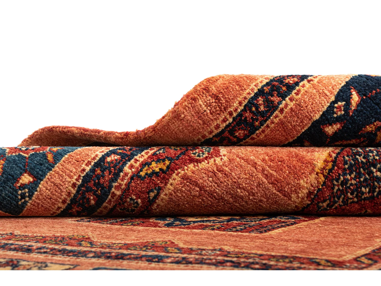 Tapis de laine 110x173 brun Kashkuli