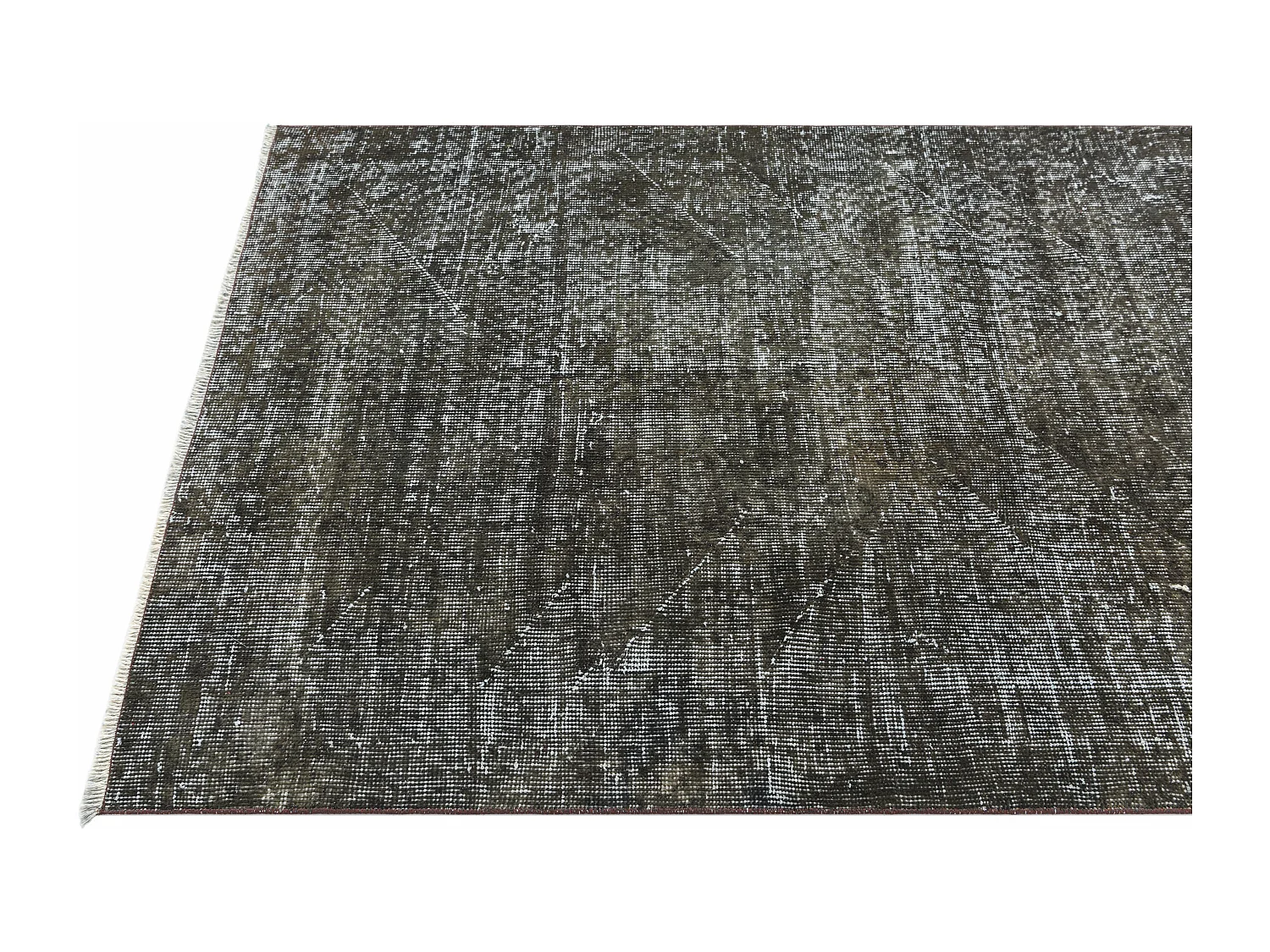 Tapis de laine 109x206 noir Ultra Vintage